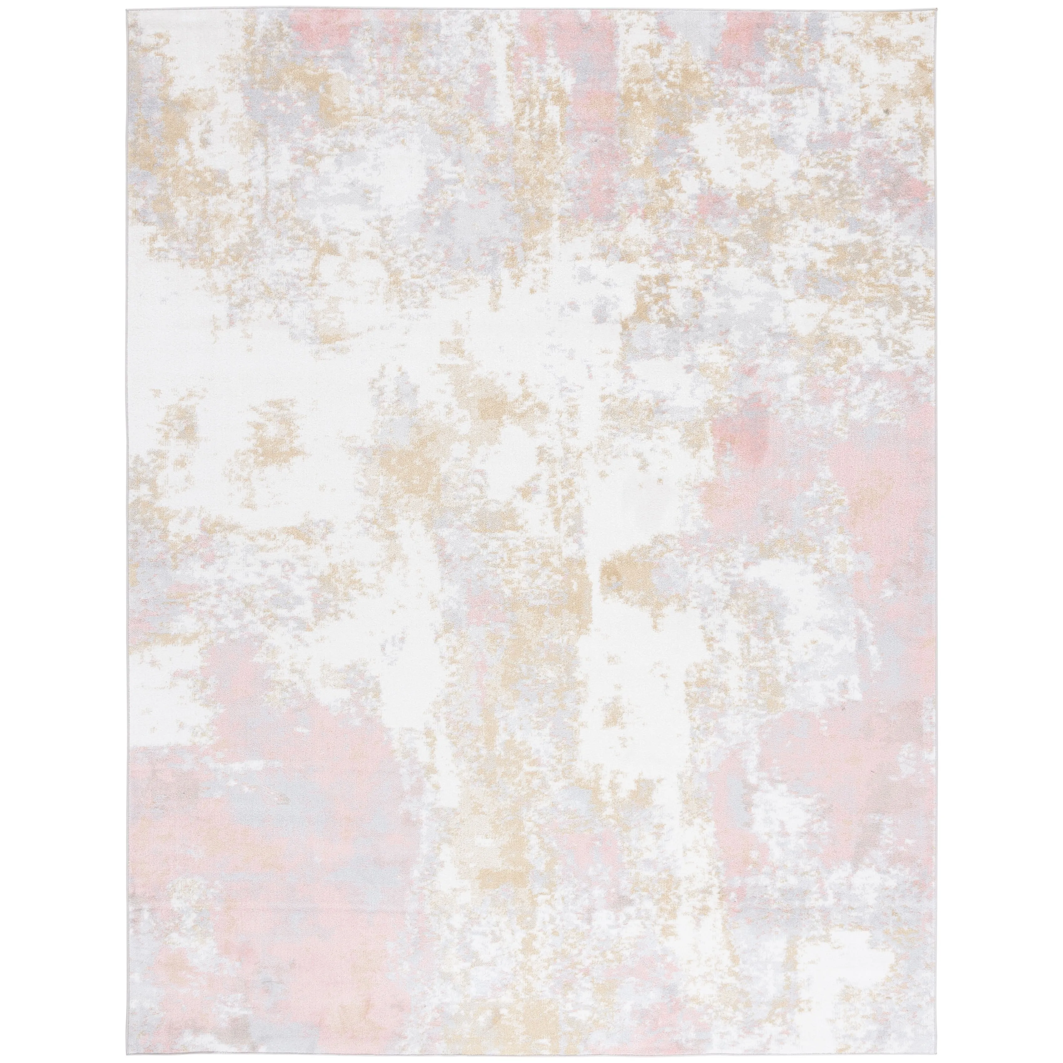SAFAVIEH Bayside Machine Washable Drahusa Modern Abstract Rug