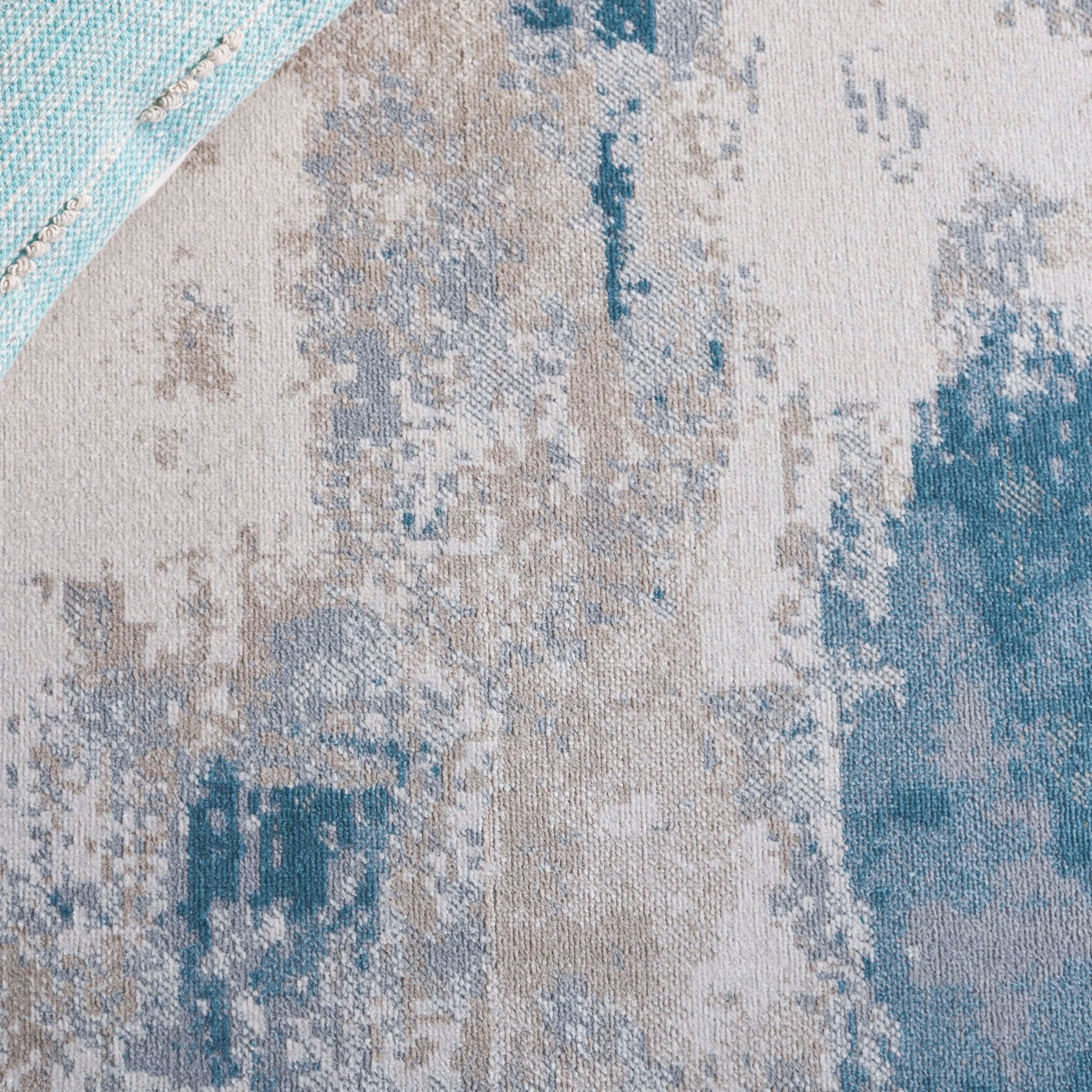 SAFAVIEH Bayside Machine Washable Drahusa Modern Abstract Rug