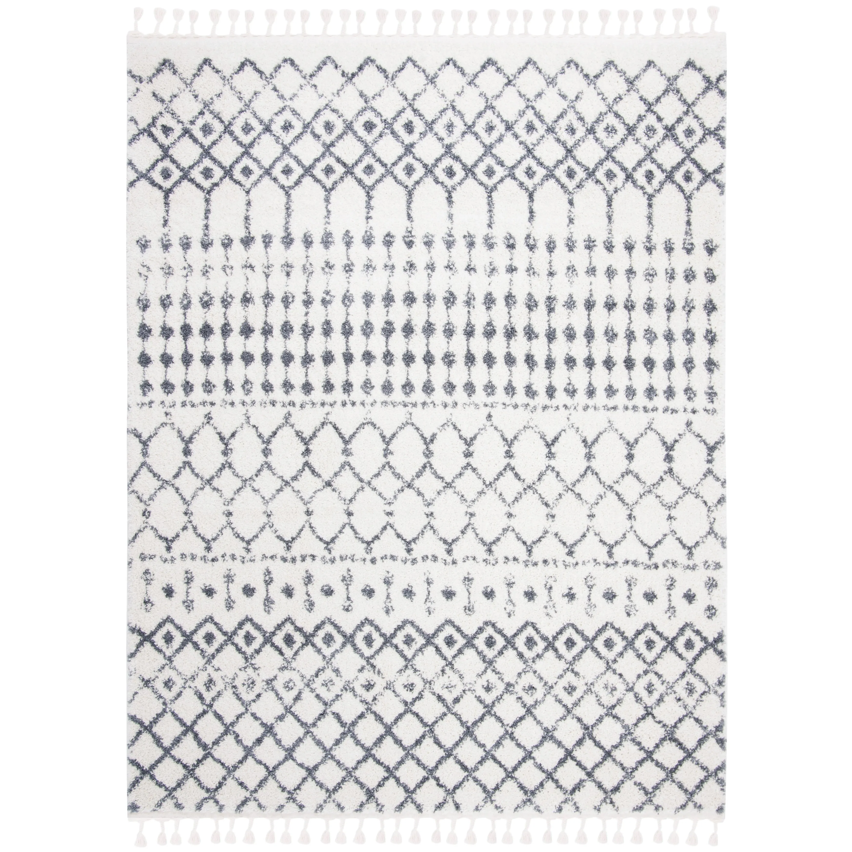 SAFAVIEH Berber Fringe Filadelfia Louetta Trellis Rug