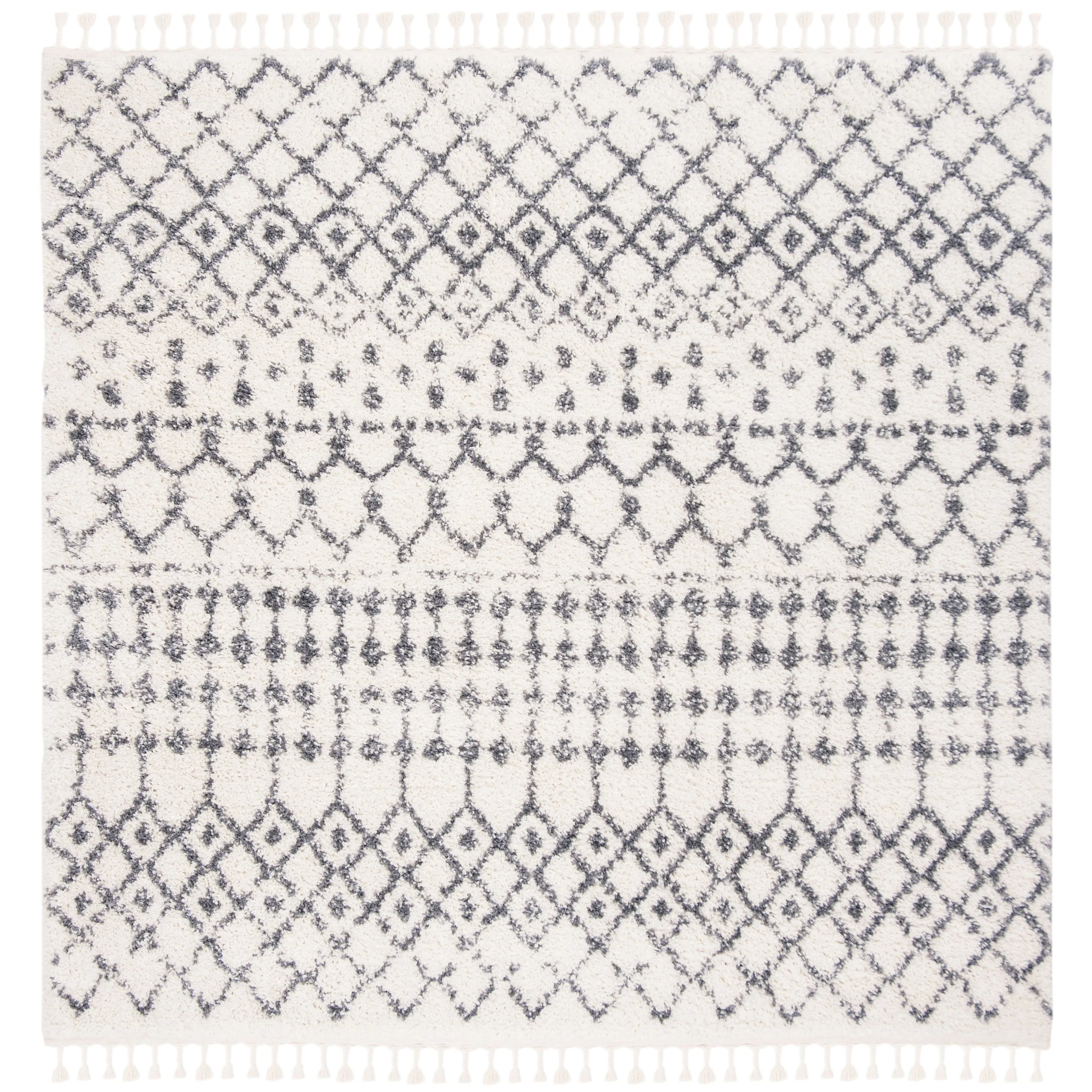 SAFAVIEH Berber Fringe Filadelfia Louetta Trellis Rug