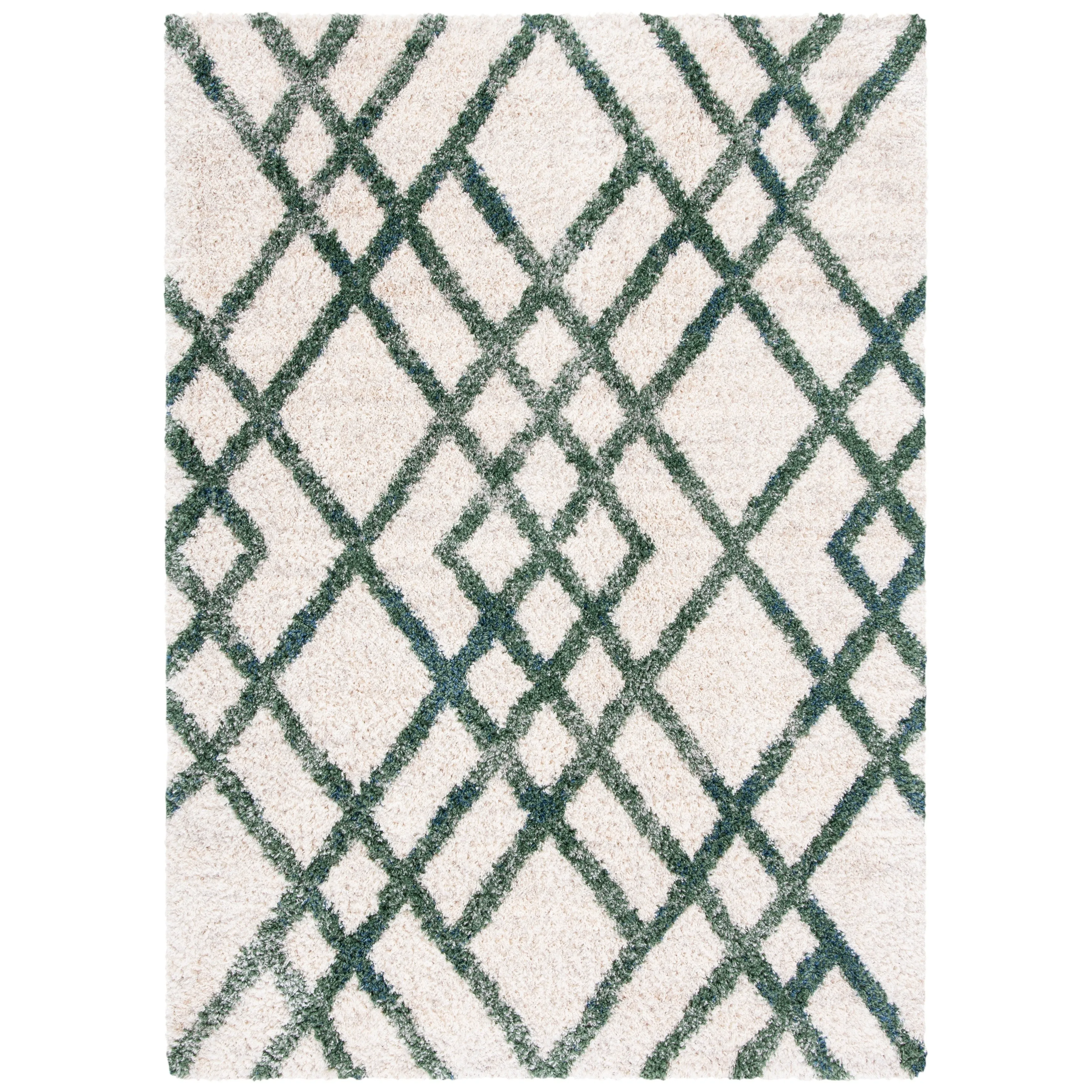 SAFAVIEH Berber Shag Janni Moroccan 1.2-inch Thick Rug