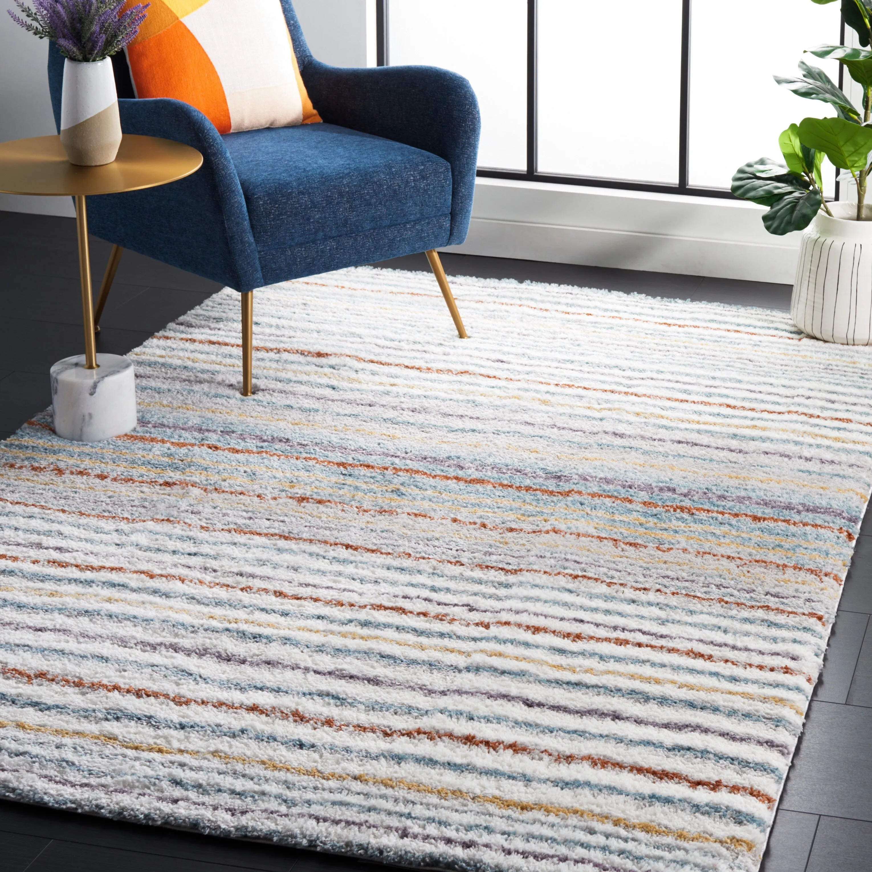SAFAVIEH Berber Shag Mariane Rug