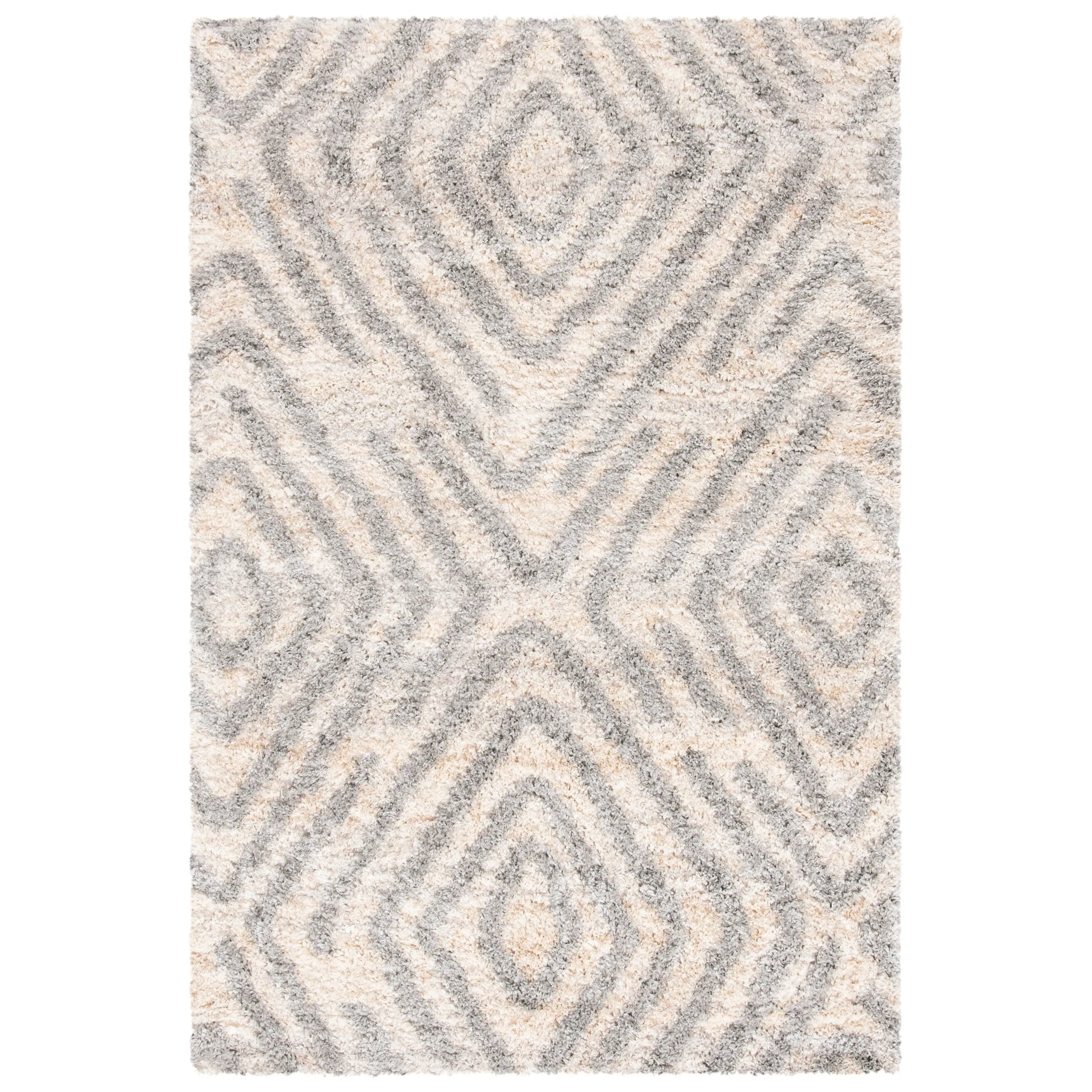 SAFAVIEH Berber Shag Nobuyo Moroccan 1.2-inch Thick Rug