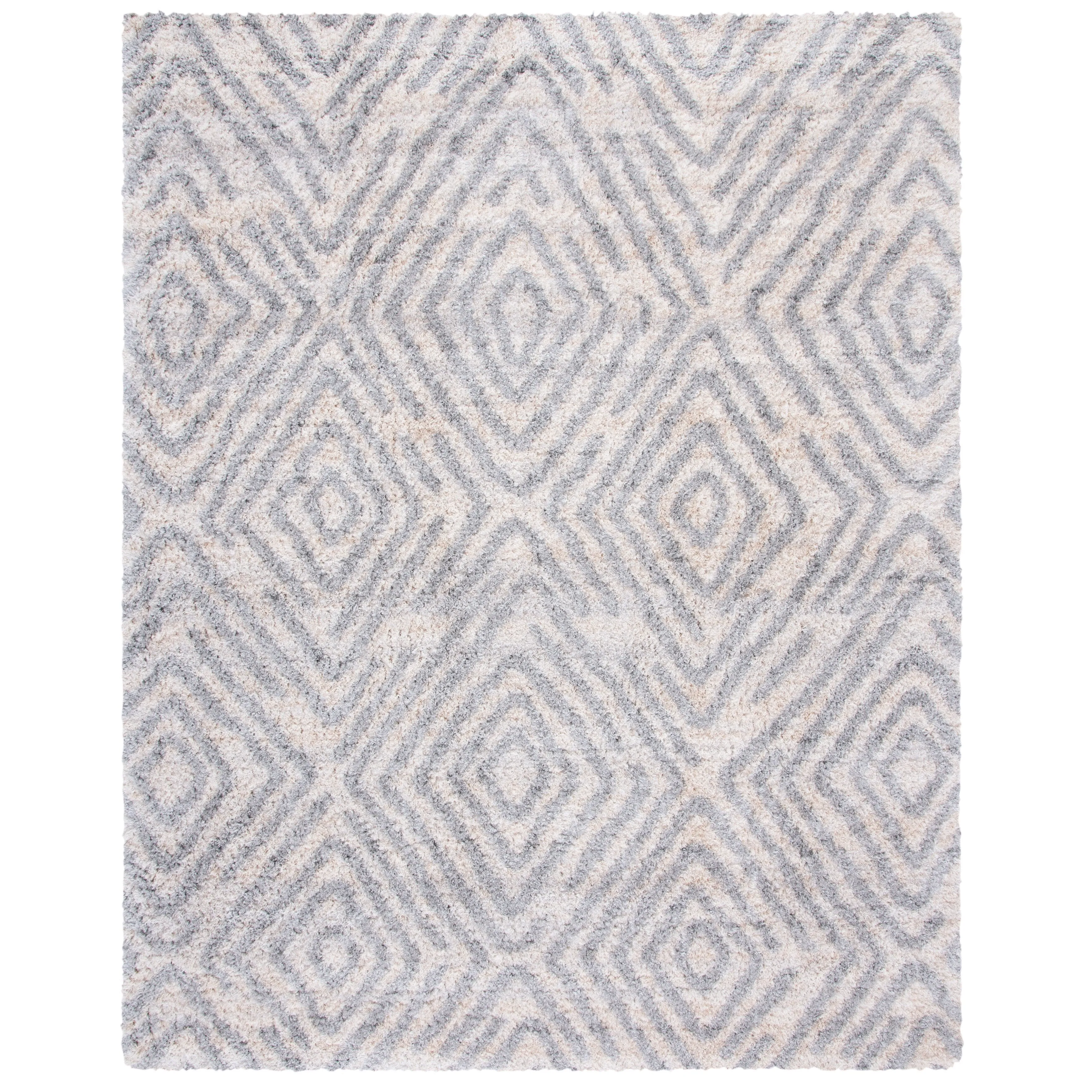 SAFAVIEH Berber Shag Nobuyo Moroccan 1.2-inch Thick Rug
