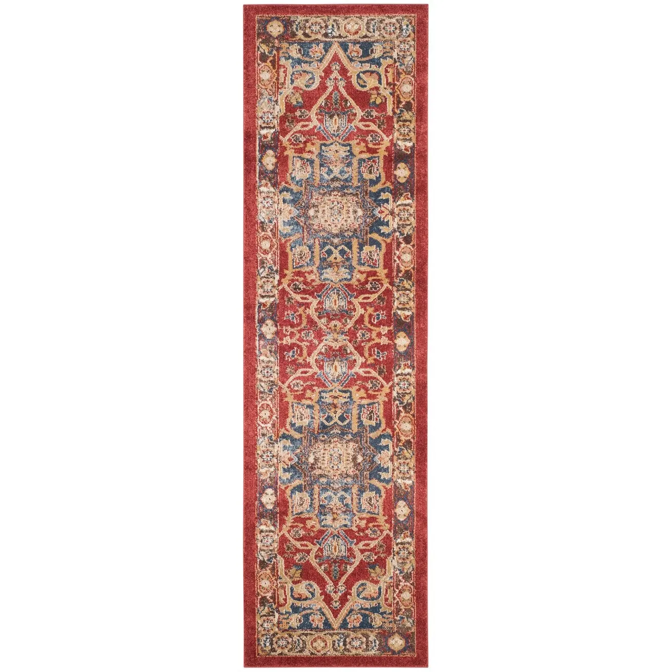 SAFAVIEH Bijar Julika Traditional Oriental Distressed Rug