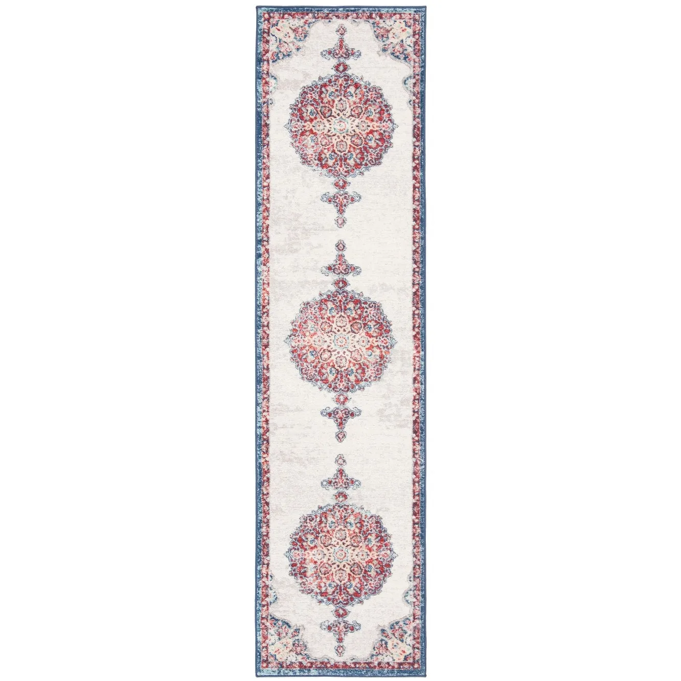 SAFAVIEH Brentwood Coralyne Traditional Oriental Rug