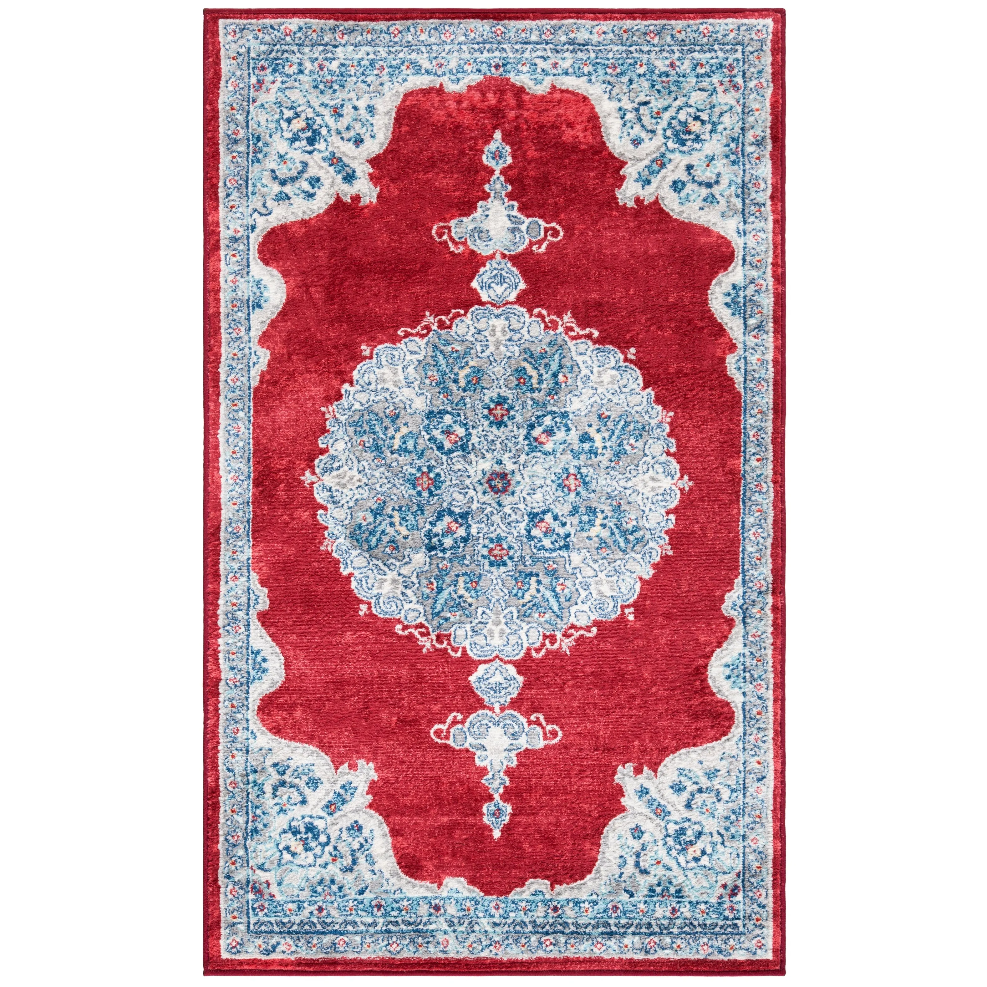 SAFAVIEH Brentwood Coralyne Traditional Oriental Rug