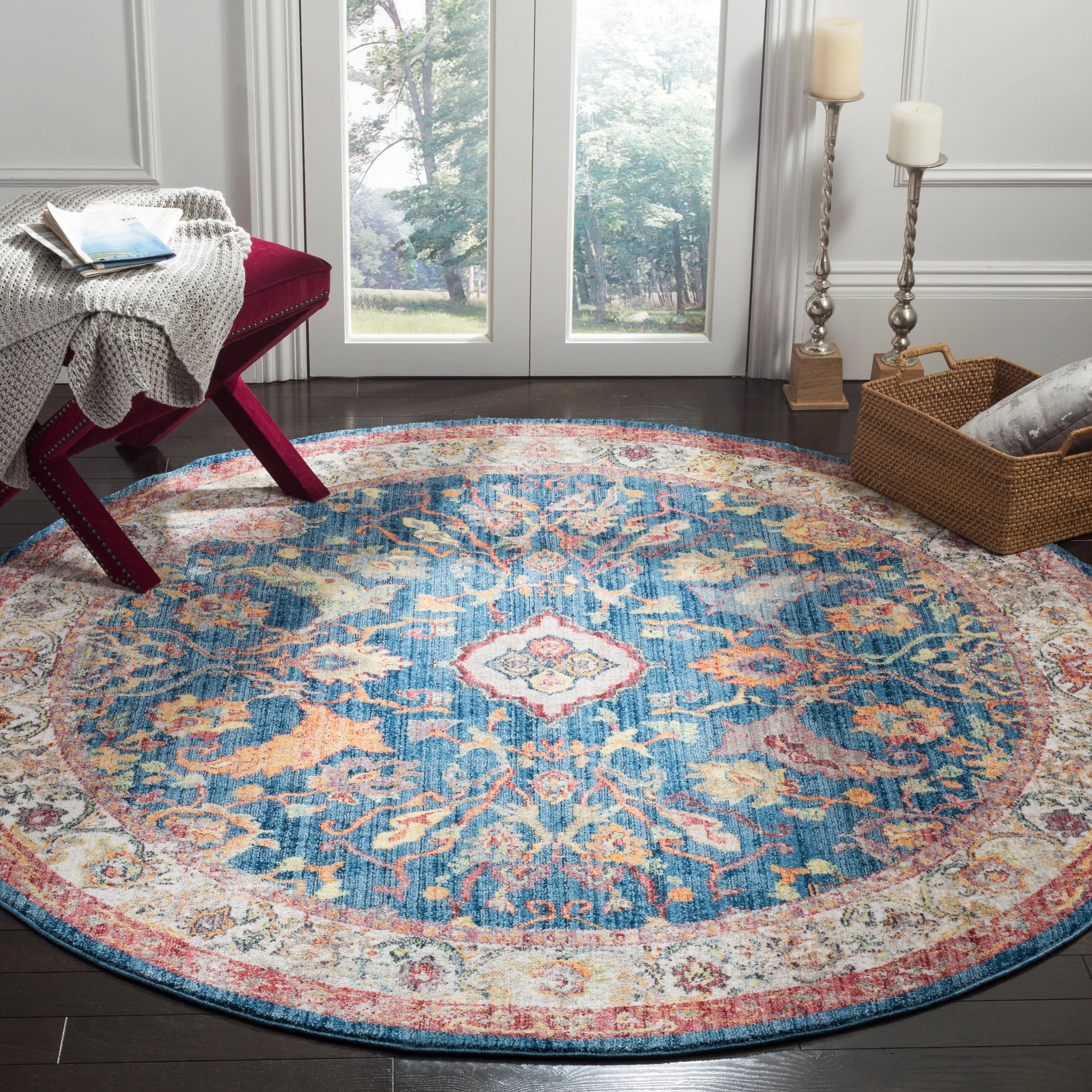 SAFAVIEH Bristol Campbell Vintage Boho Oriental Polyester Rug