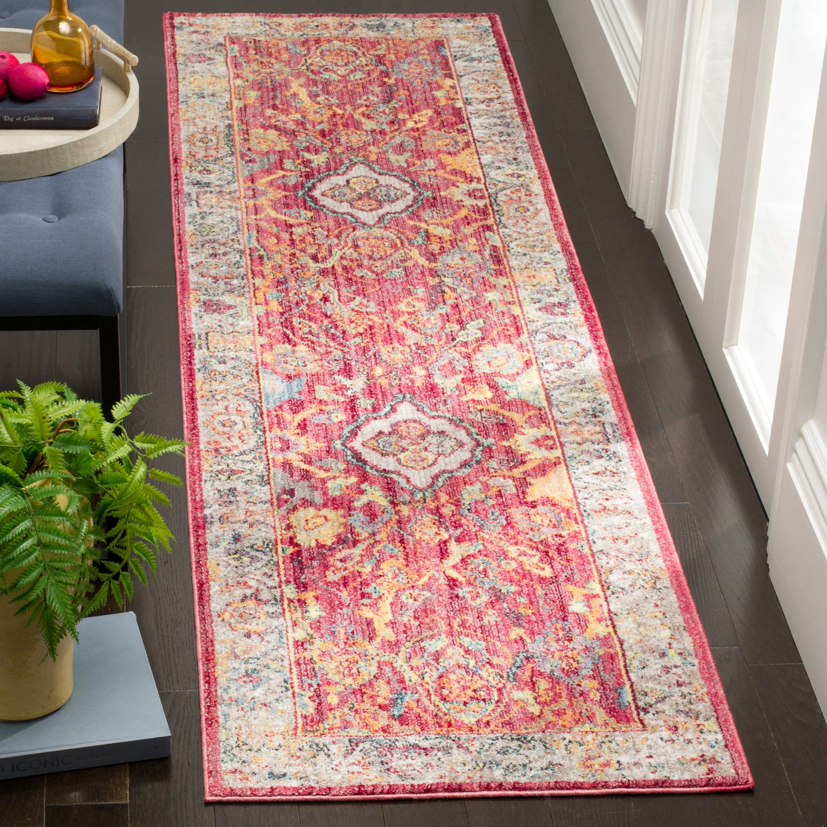 SAFAVIEH Bristol Campbell Vintage Boho Oriental Polyester Rug