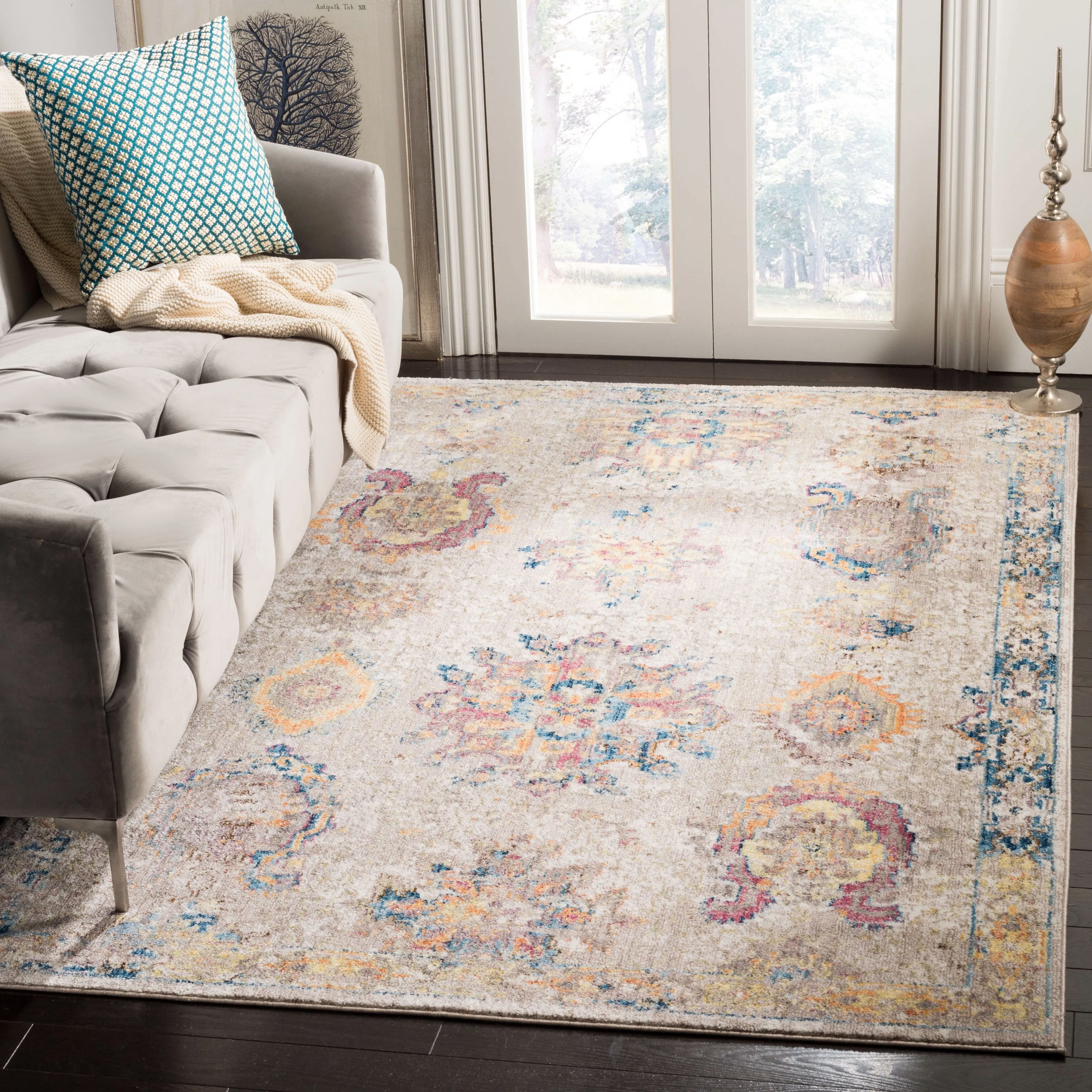 SAFAVIEH Bristol Sunnefa Vintage Oriental Distressed Rug