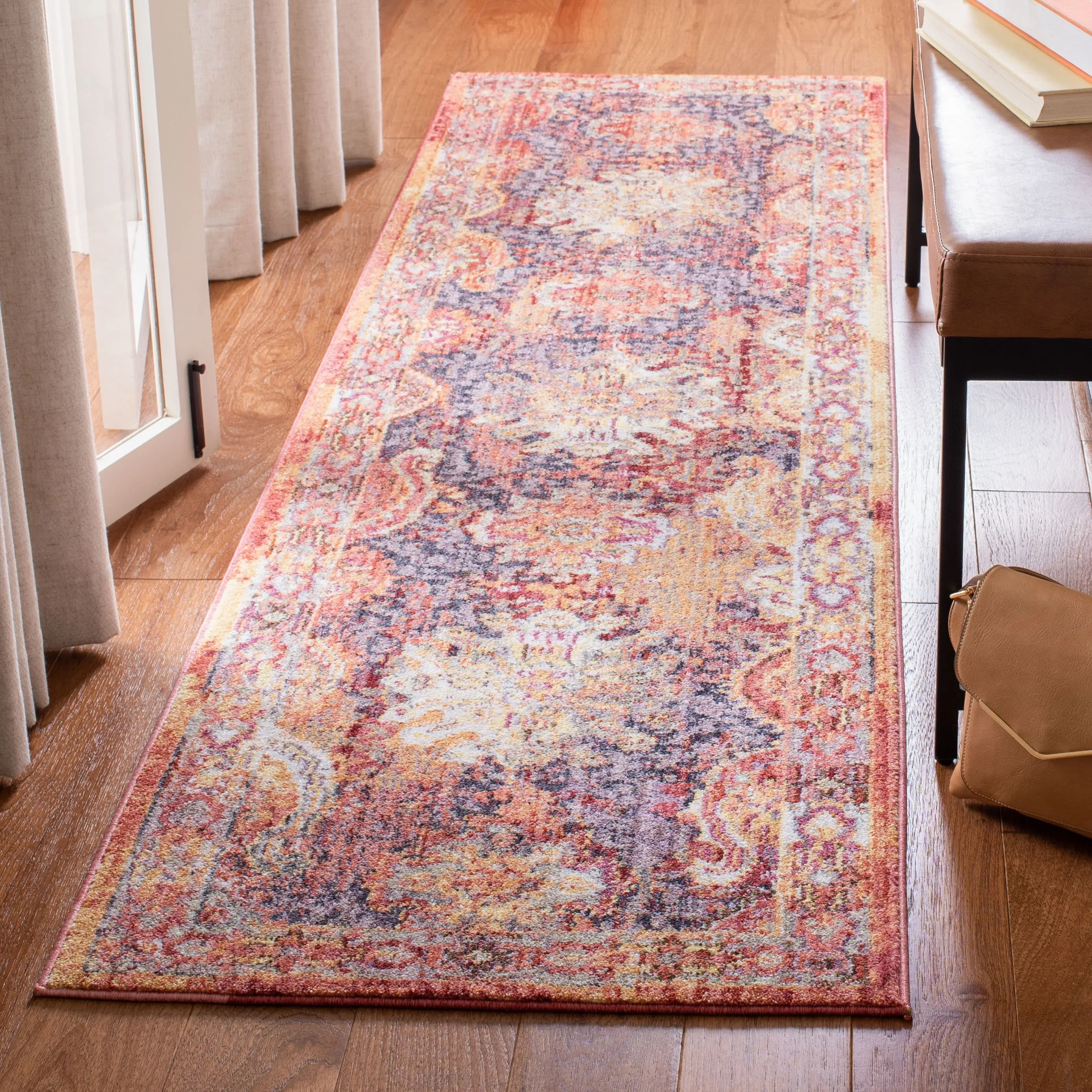 SAFAVIEH Bristol Sunnefa Vintage Oriental Distressed Rug