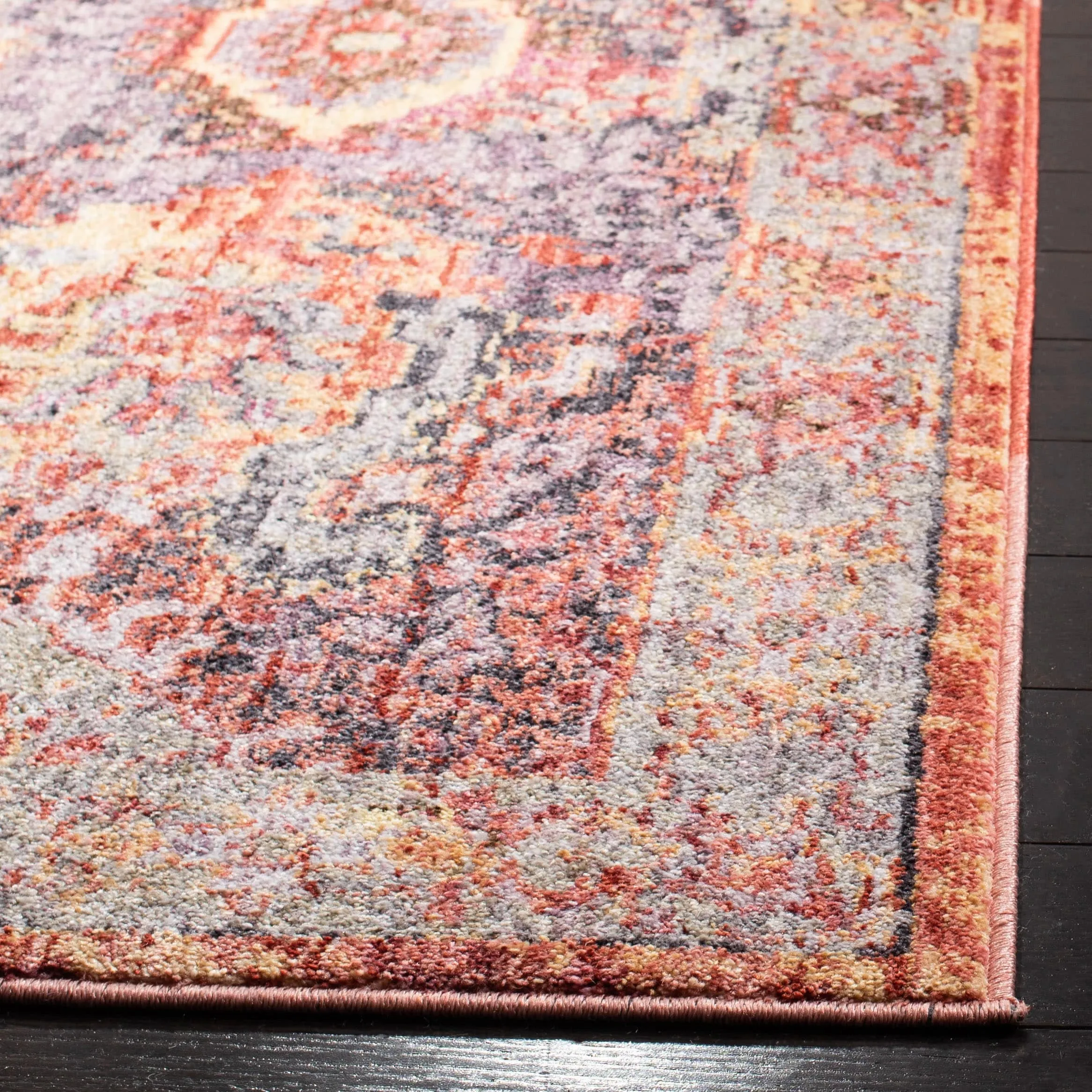 SAFAVIEH Bristol Sunnefa Vintage Oriental Distressed Rug