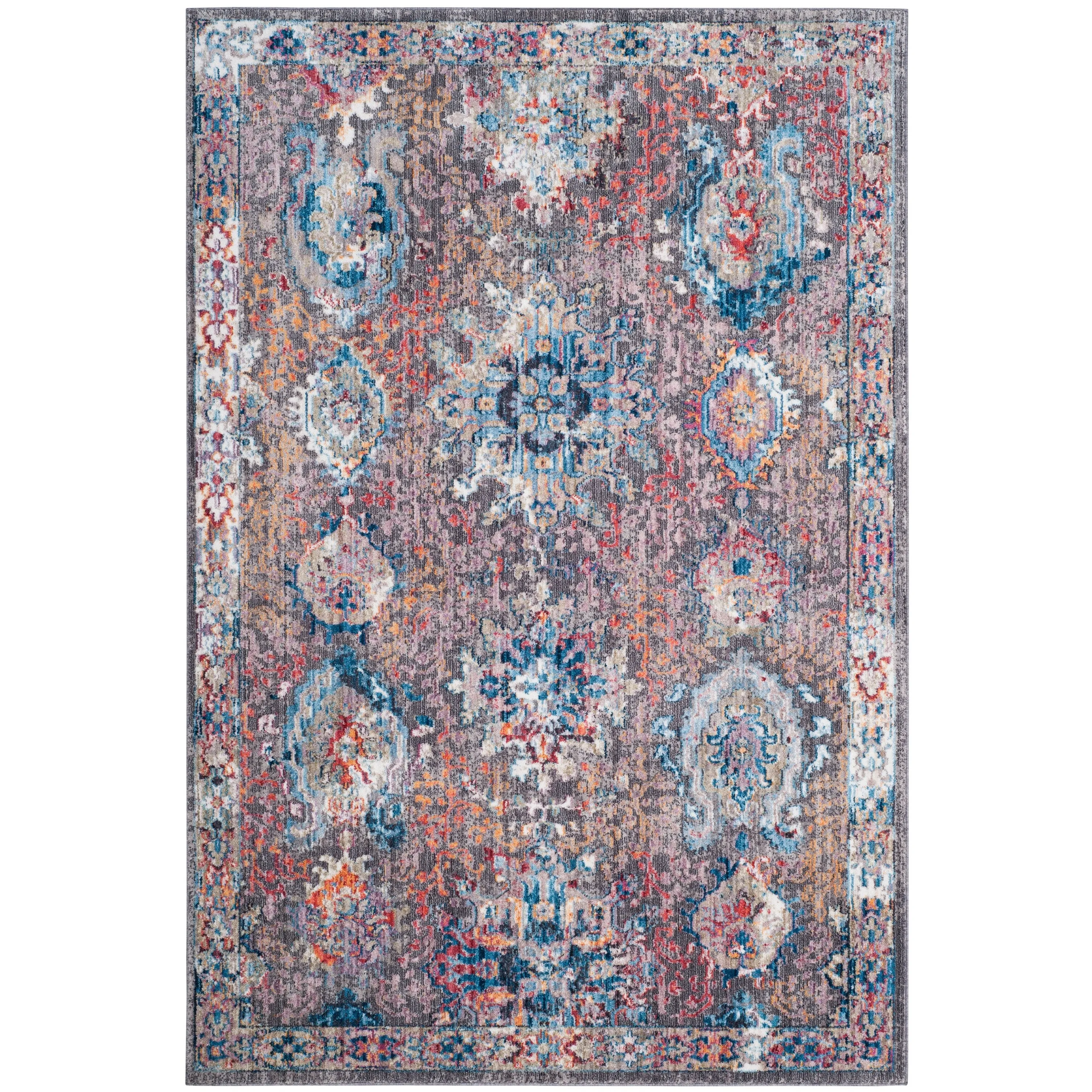 SAFAVIEH Bristol Sunnefa Vintage Oriental Distressed Rug