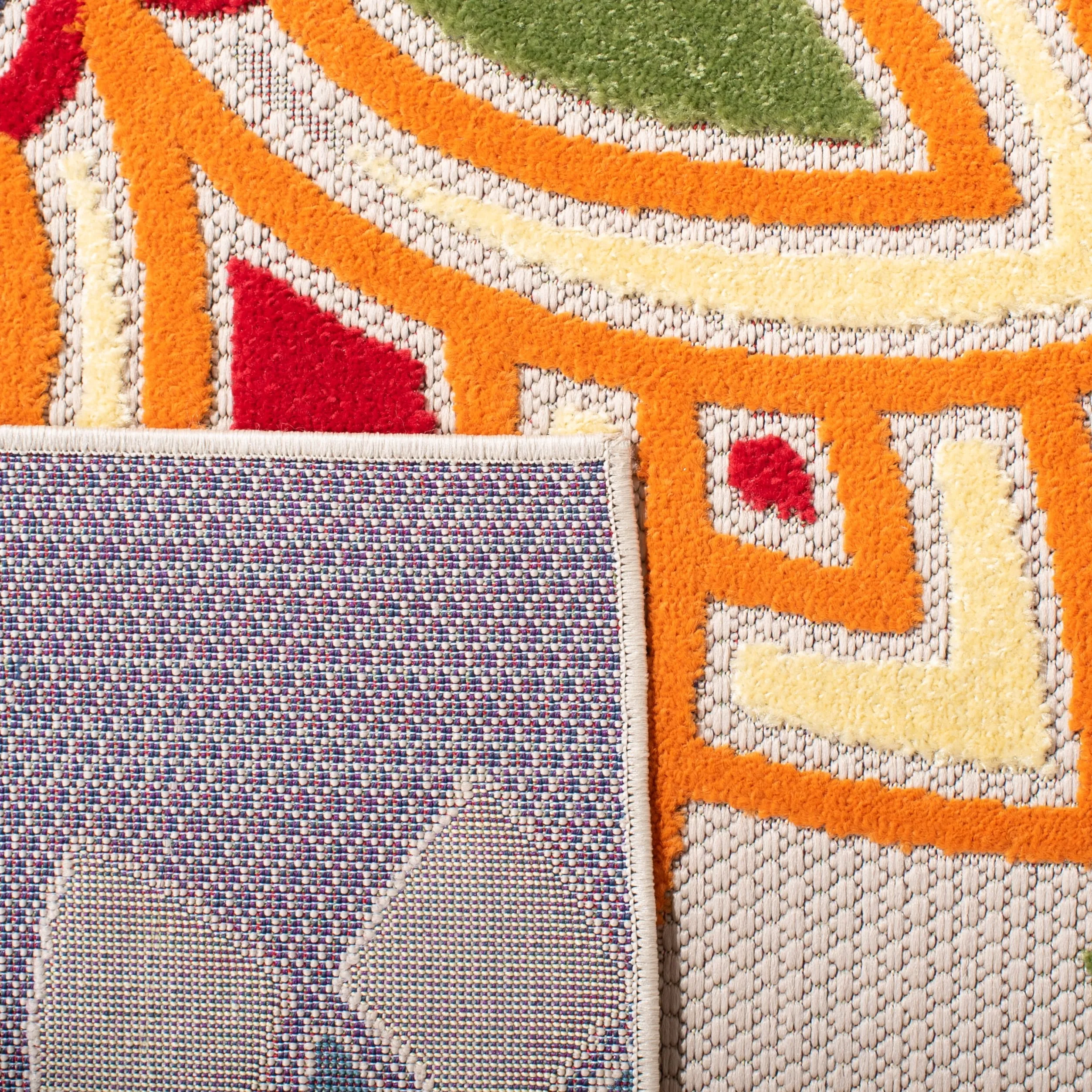 SAFAVIEH Cabana Ingke Indoor/ Outdoor Waterproof Patio Floral Rug