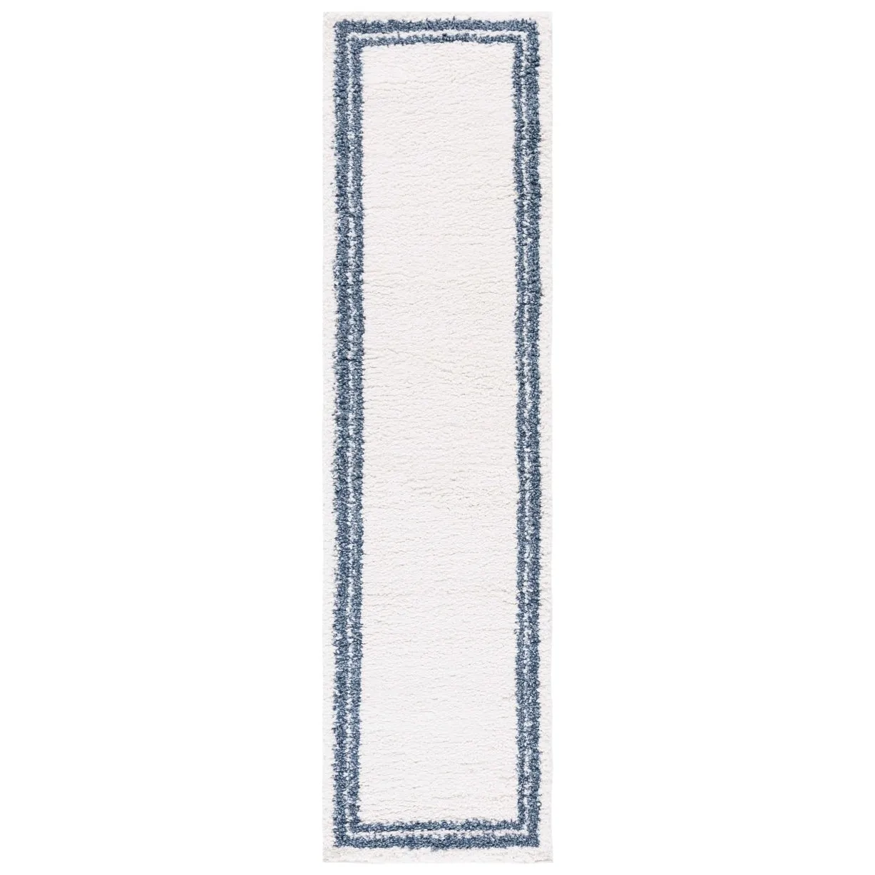 SAFAVIEH Calico Shag Zubeyde Border 1.6-inch Thick Rug