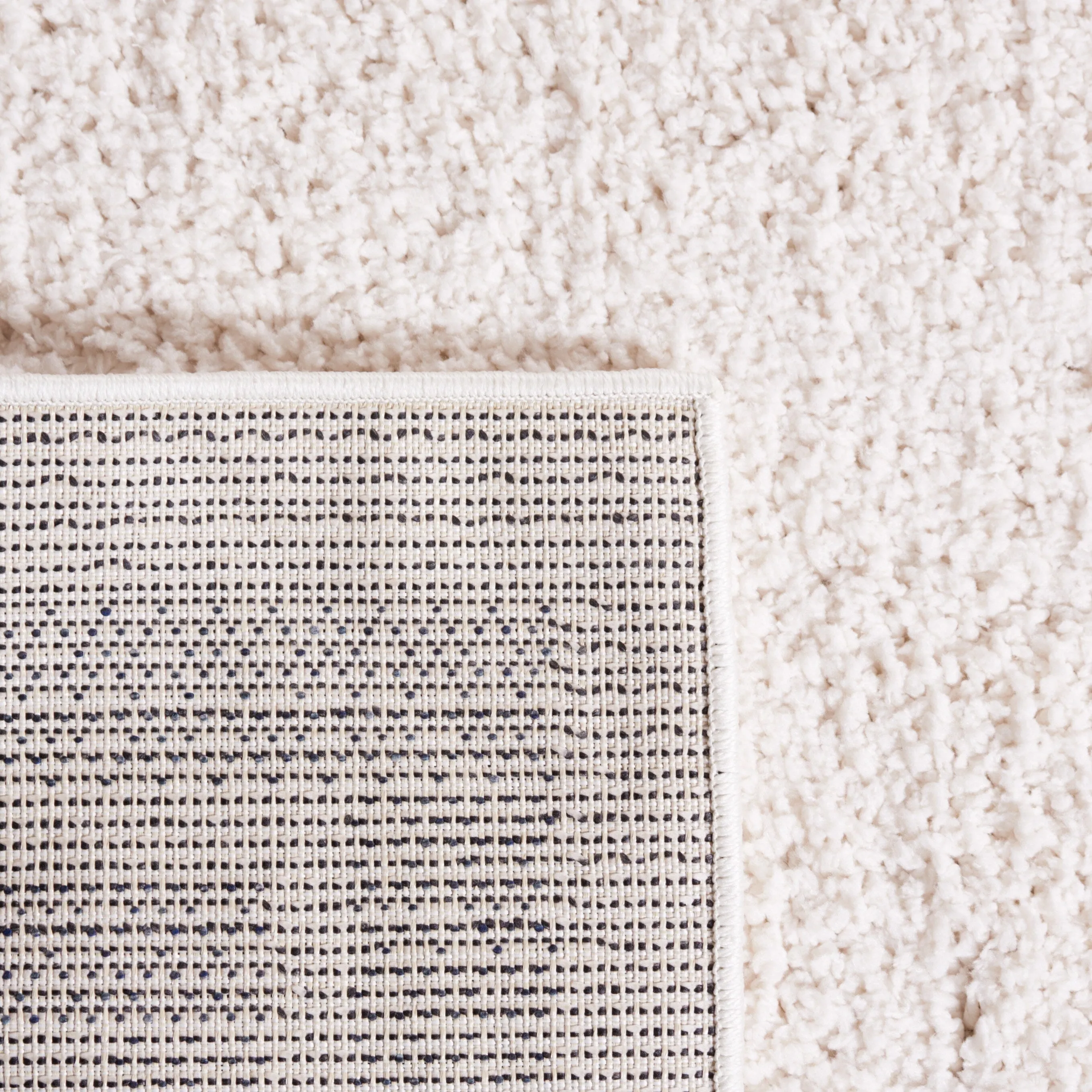 SAFAVIEH Calico Shag Zubeyde Border 1.6-inch Thick Rug