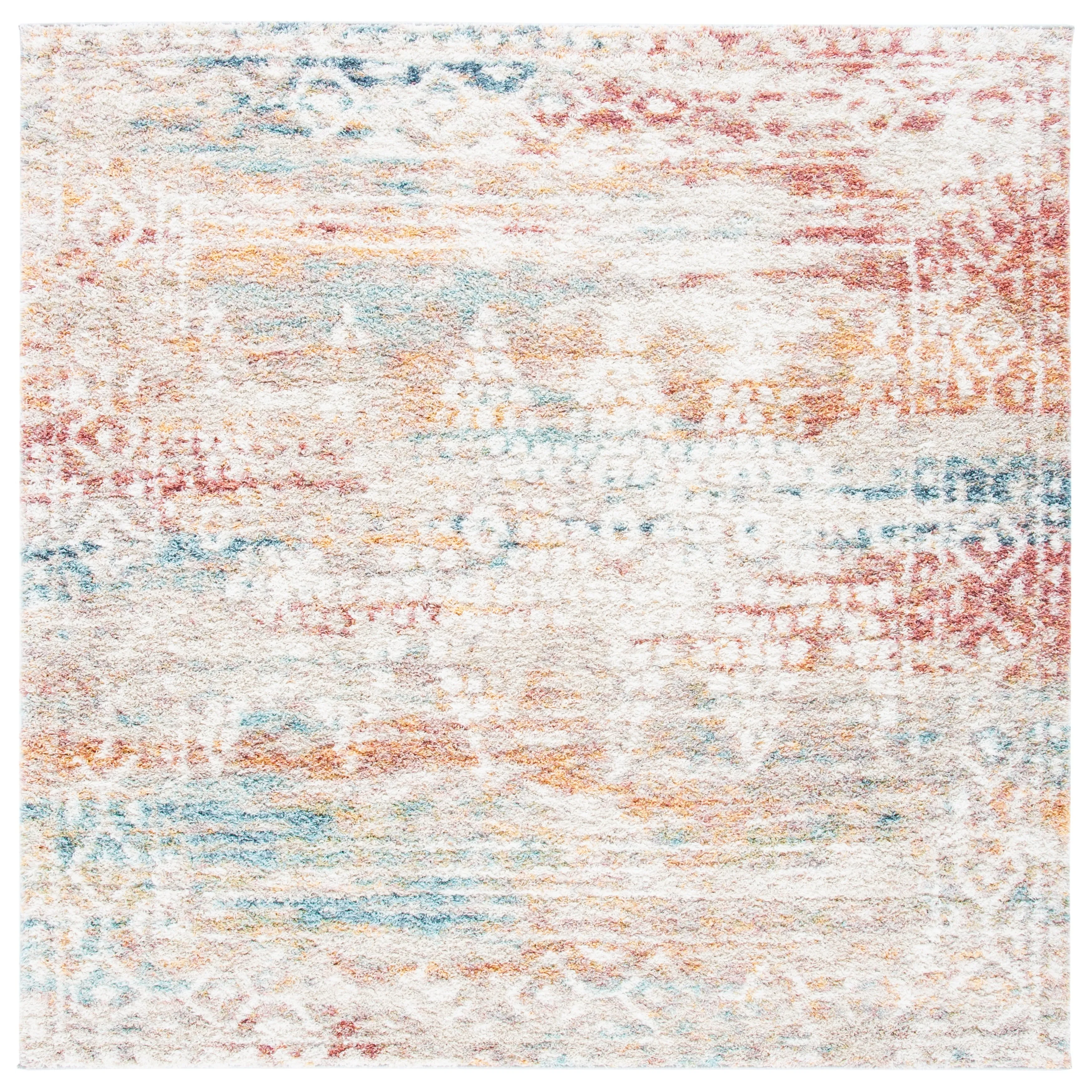 SAFAVIEH Calista Shag Anthea Abstract 1-inch Thick Rug