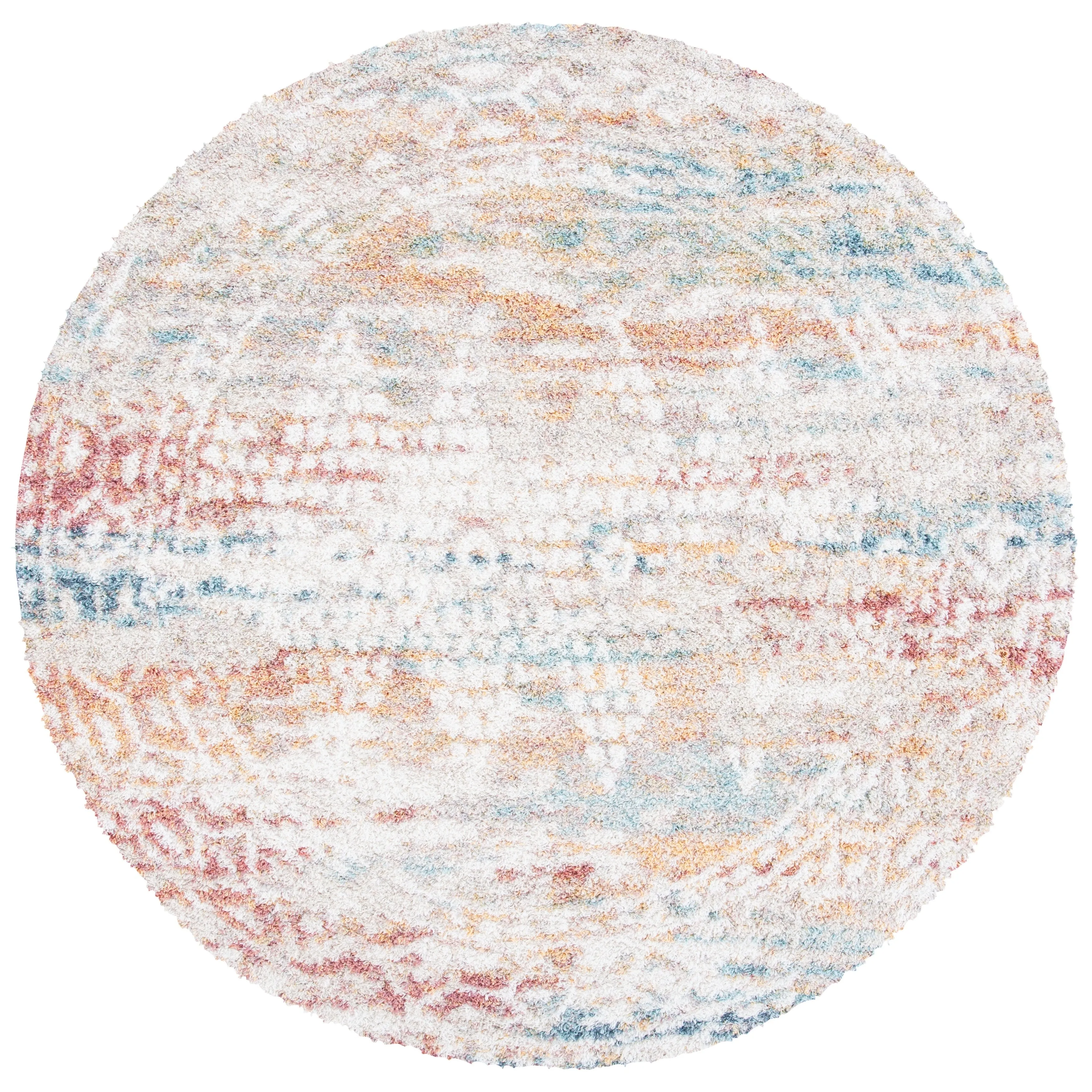 SAFAVIEH Calista Shag Anthea Abstract 1-inch Thick Rug