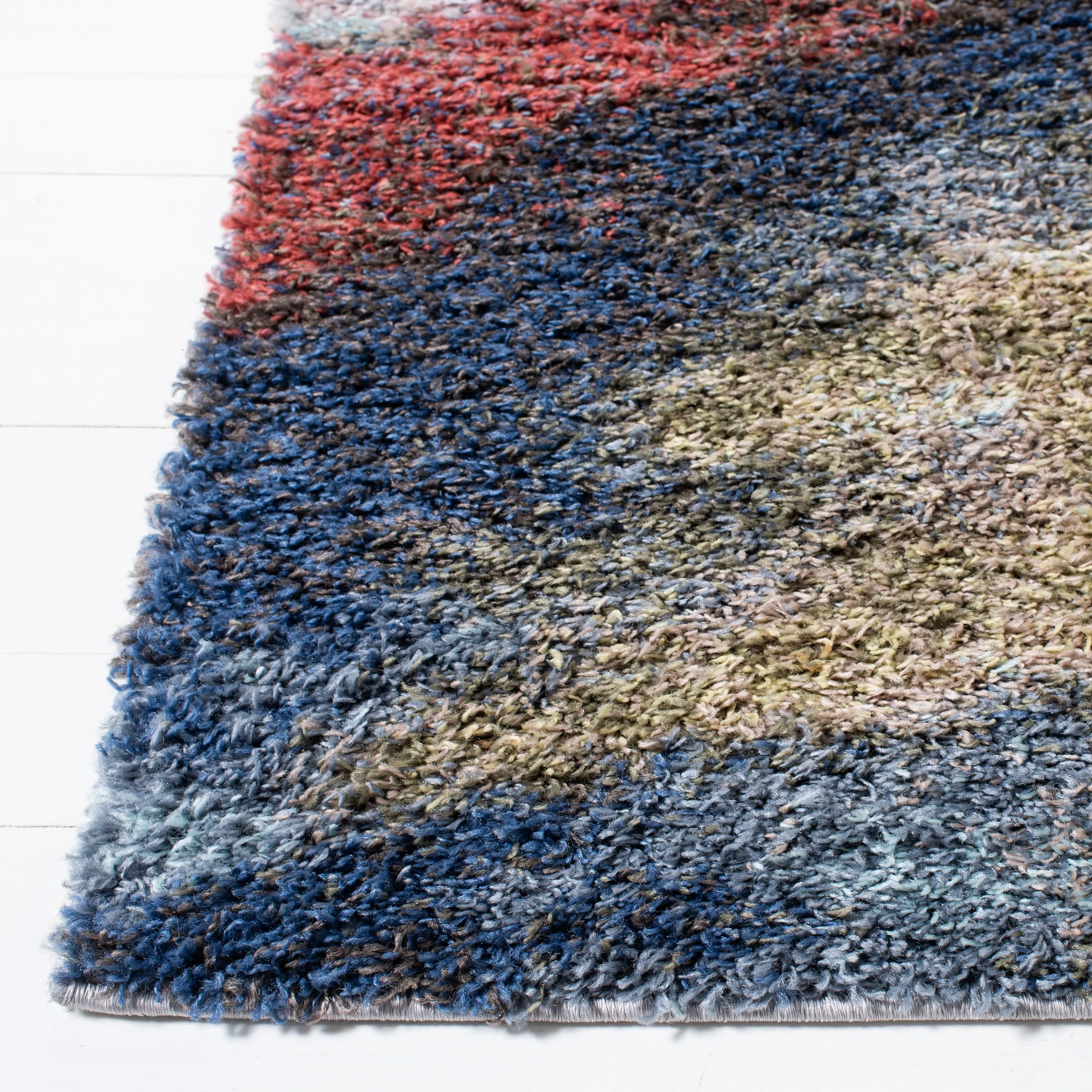 SAFAVIEH Calista Shag Gunhilde Abstract 1-inch Thick Rug