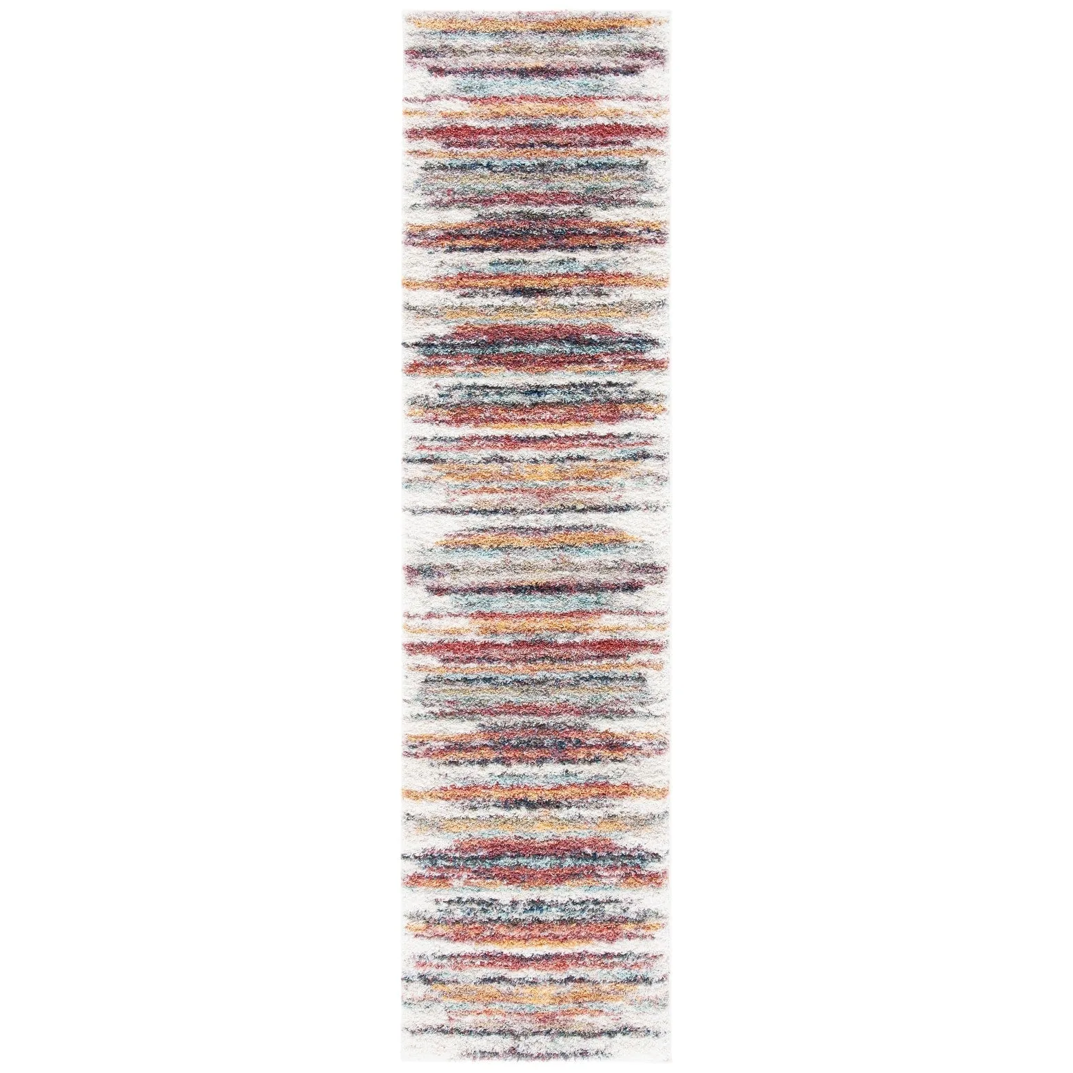 SAFAVIEH Calista Shag Lenke Abstract 1-inch Thick Rug