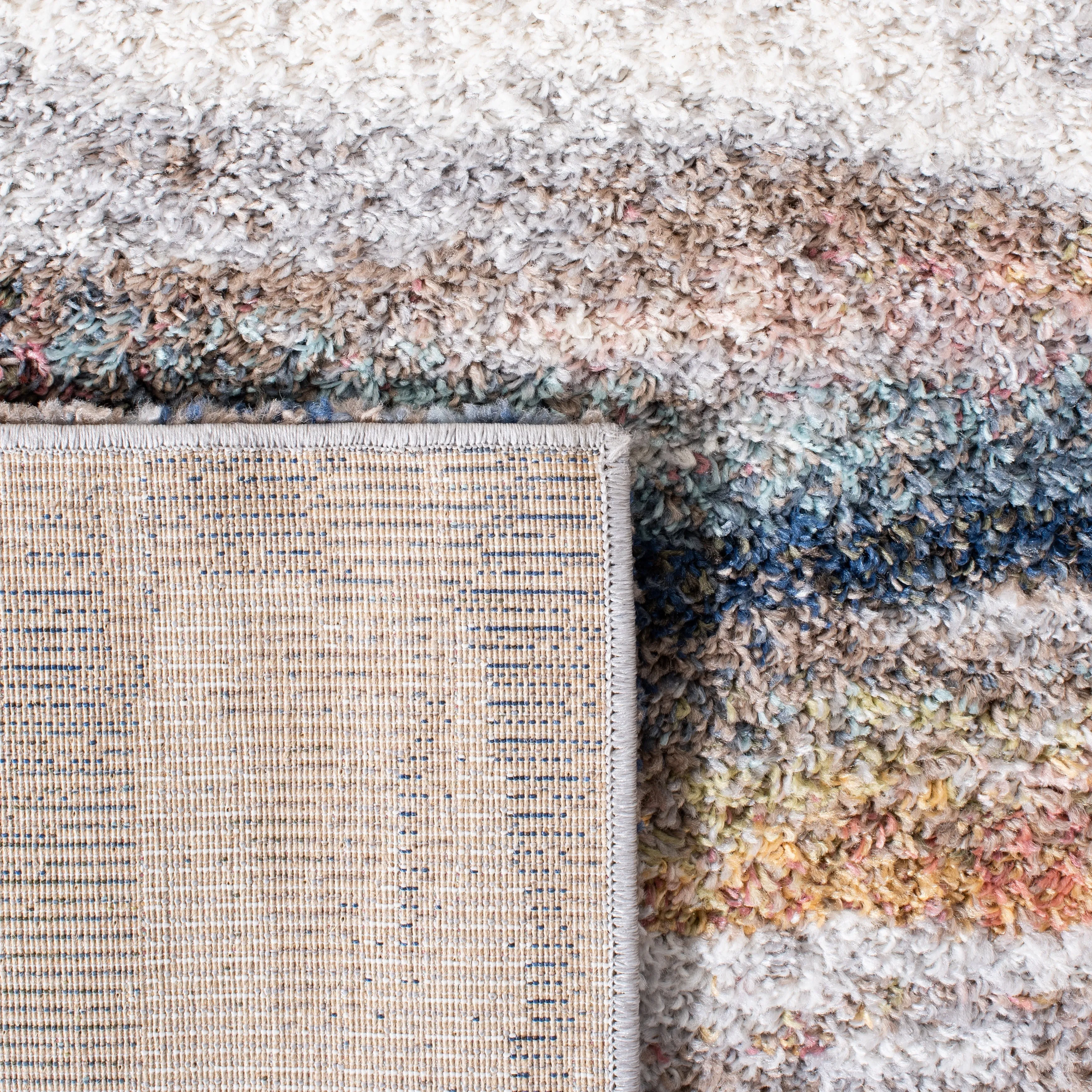 SAFAVIEH Calista Shag Mare Abstract 1-inch Thick Rug