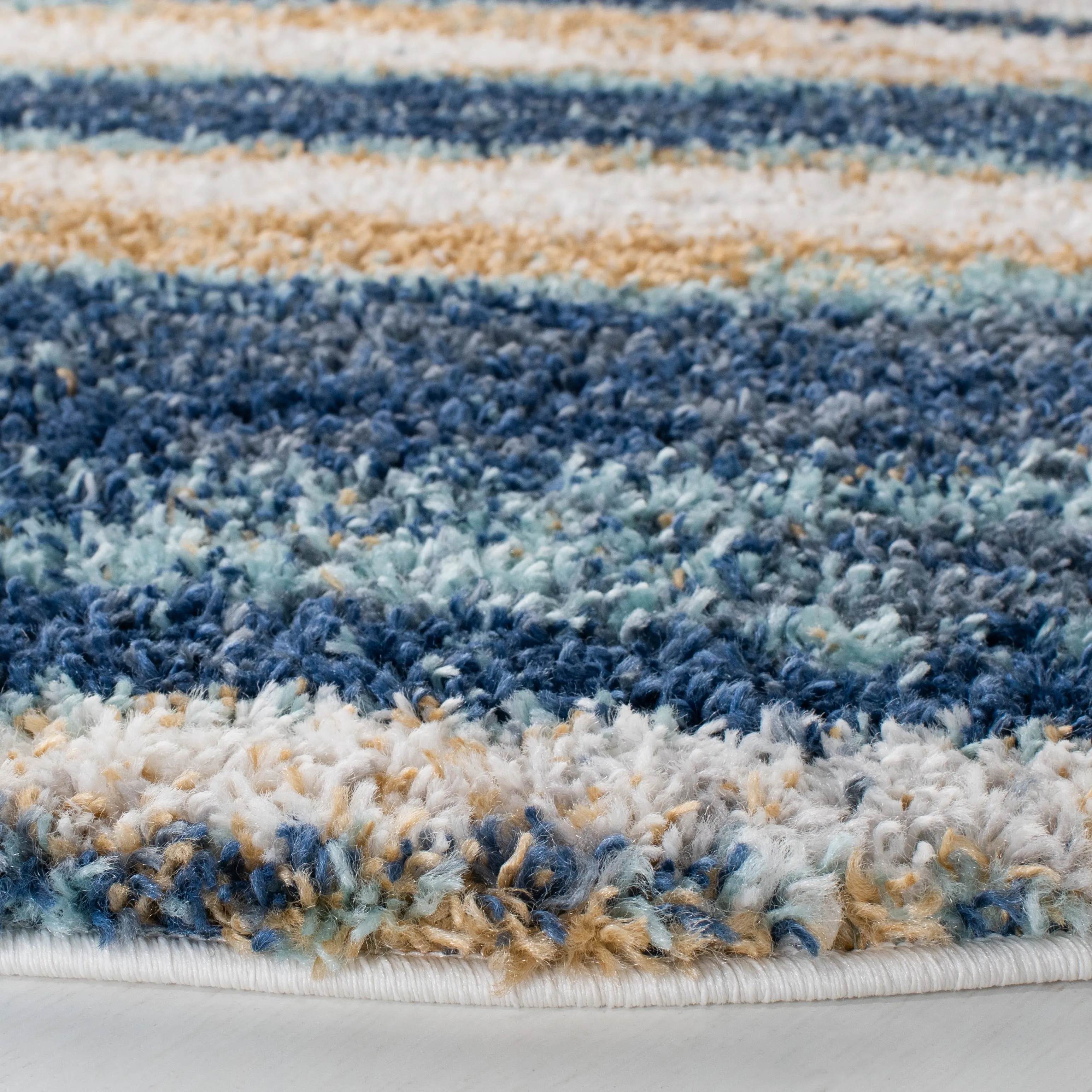 SAFAVIEH Calista Shag Mare Abstract 1-inch Thick Rug