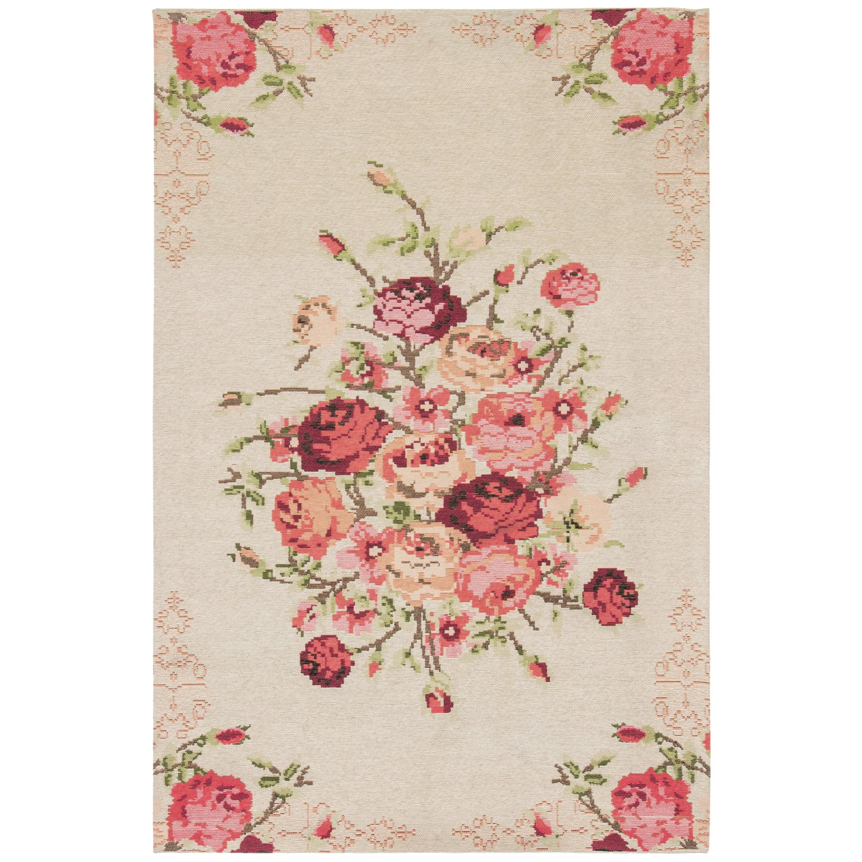 SAFAVIEH Classic Vintage Boho Edona Oriental Cotton Rug