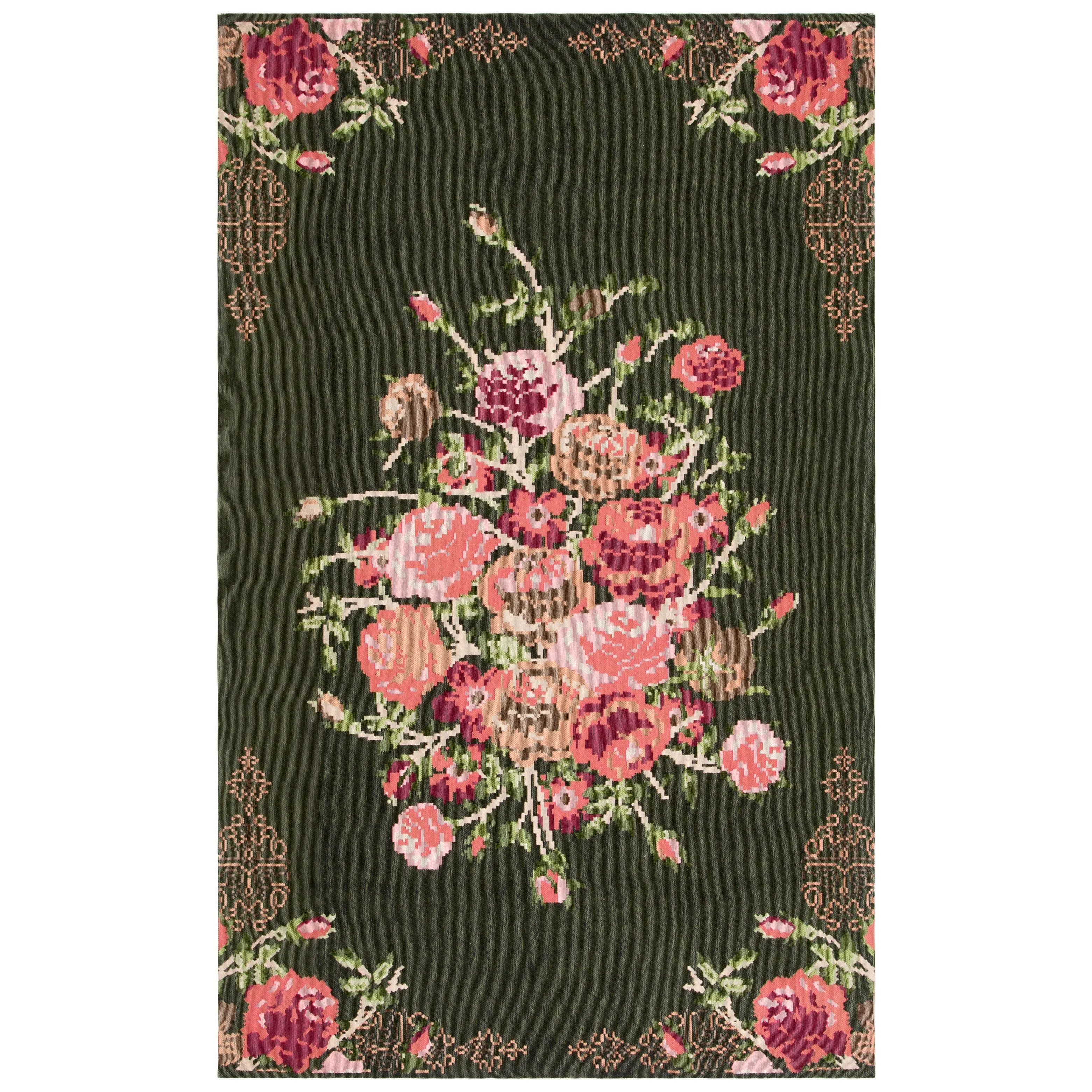 SAFAVIEH Classic Vintage Boho Edona Oriental Cotton Rug