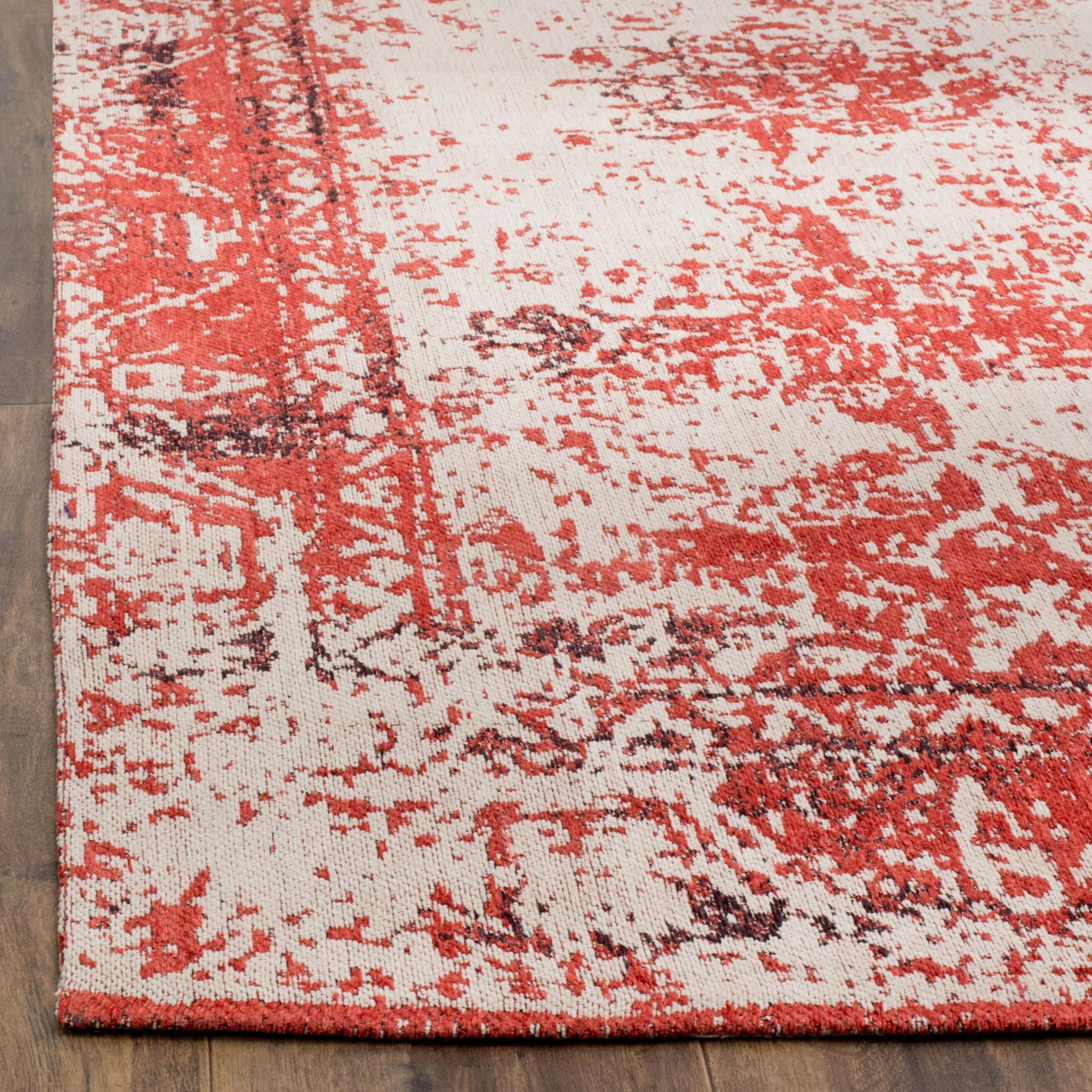SAFAVIEH Classic Vintage Boho Mientje Distressed Oriental Cotton Rug