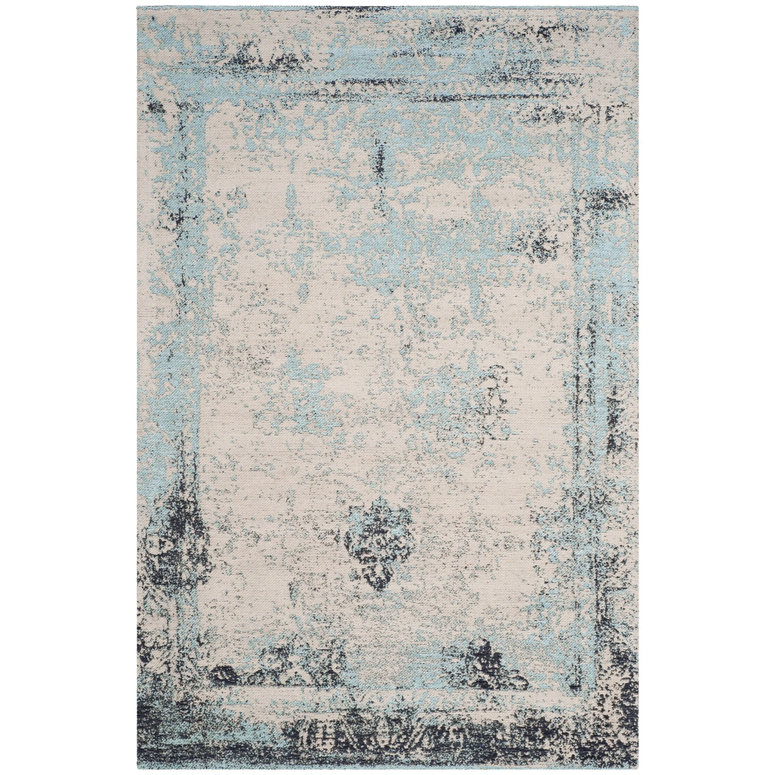 SAFAVIEH Classic Vintage Boho Mientje Distressed Oriental Cotton Rug