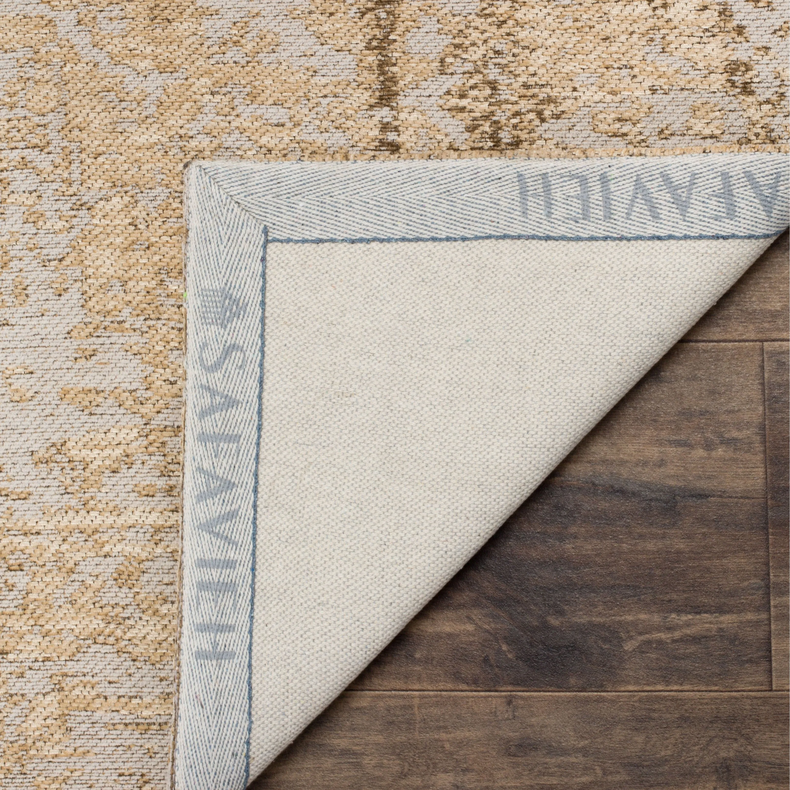 SAFAVIEH Classic Vintage Boho Mientje Distressed Oriental Cotton Rug