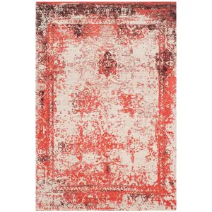 SAFAVIEH Classic Vintage Boho Mientje Distressed Oriental Cotton Rug