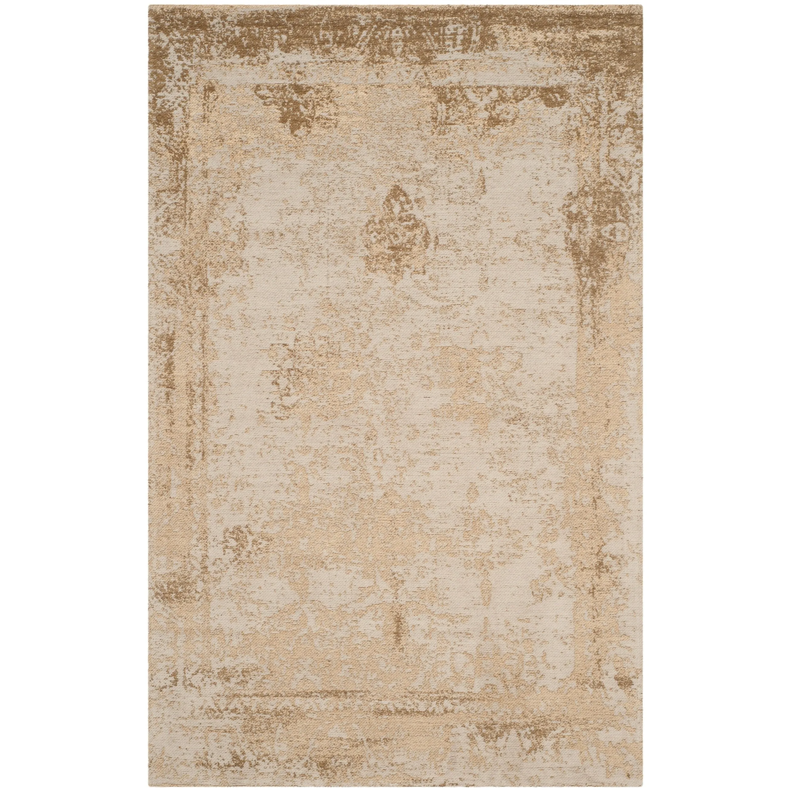 SAFAVIEH Classic Vintage Boho Mientje Distressed Oriental Cotton Rug