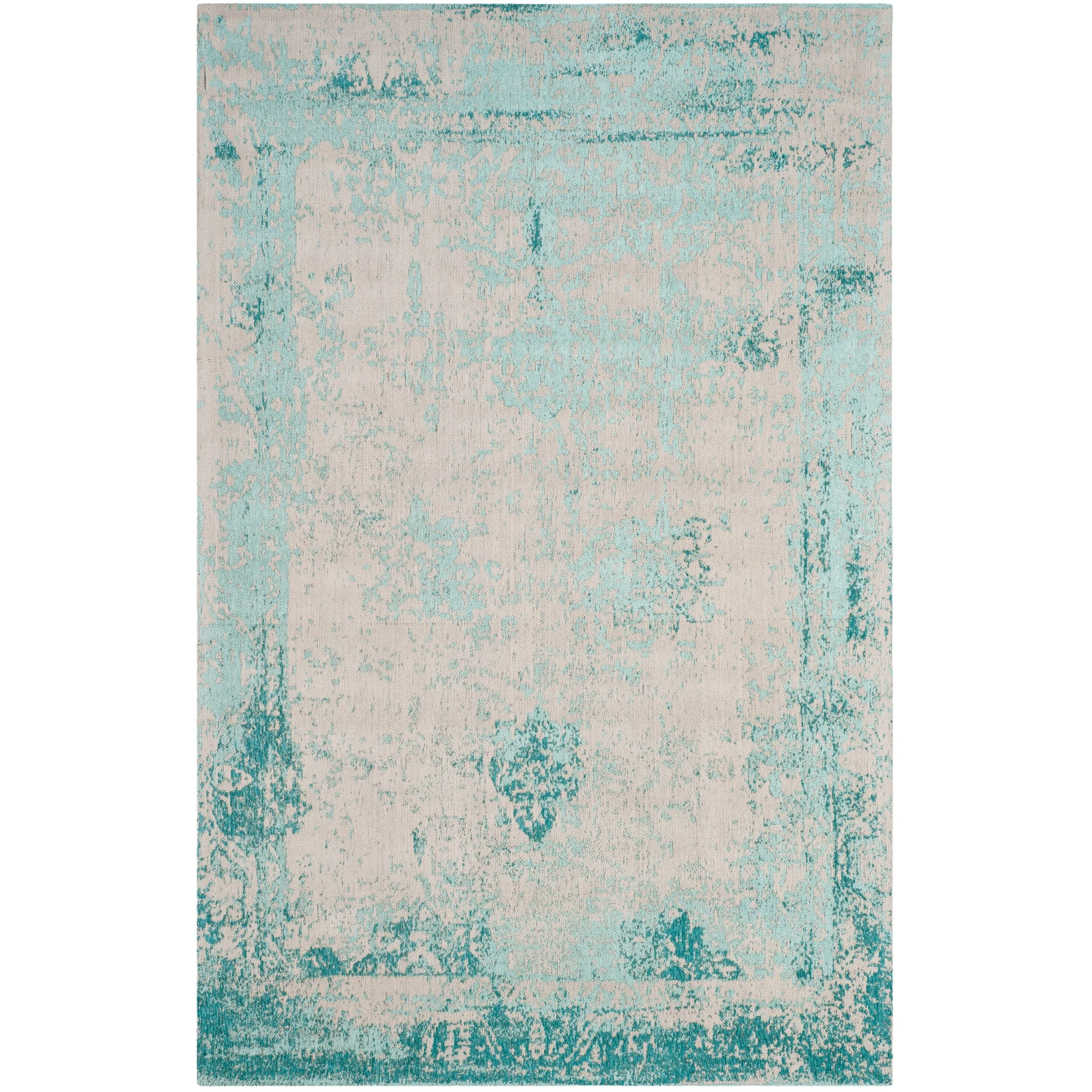 SAFAVIEH Classic Vintage Boho Mientje Distressed Oriental Cotton Rug