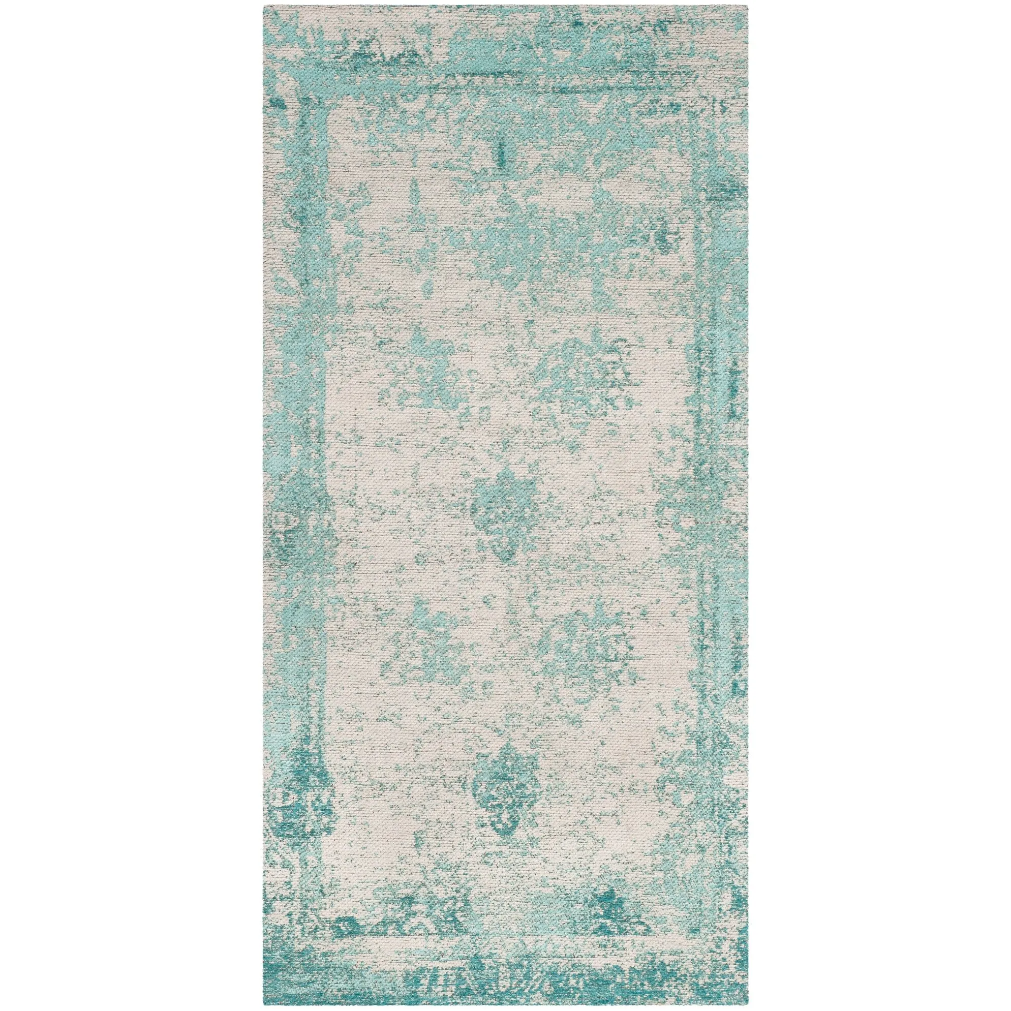 SAFAVIEH Classic Vintage Boho Mientje Distressed Oriental Cotton Rug