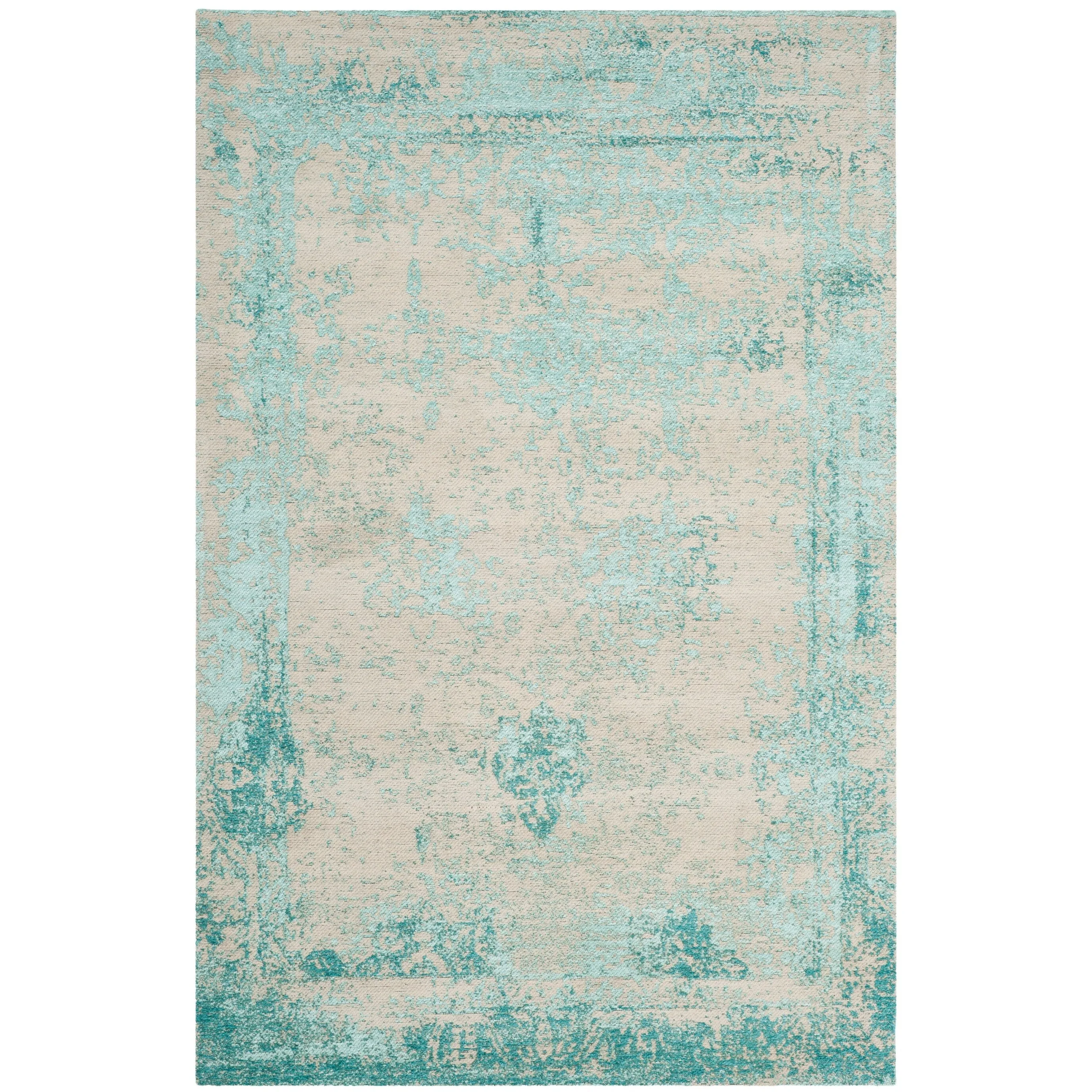 SAFAVIEH Classic Vintage Boho Mientje Distressed Oriental Cotton Rug
