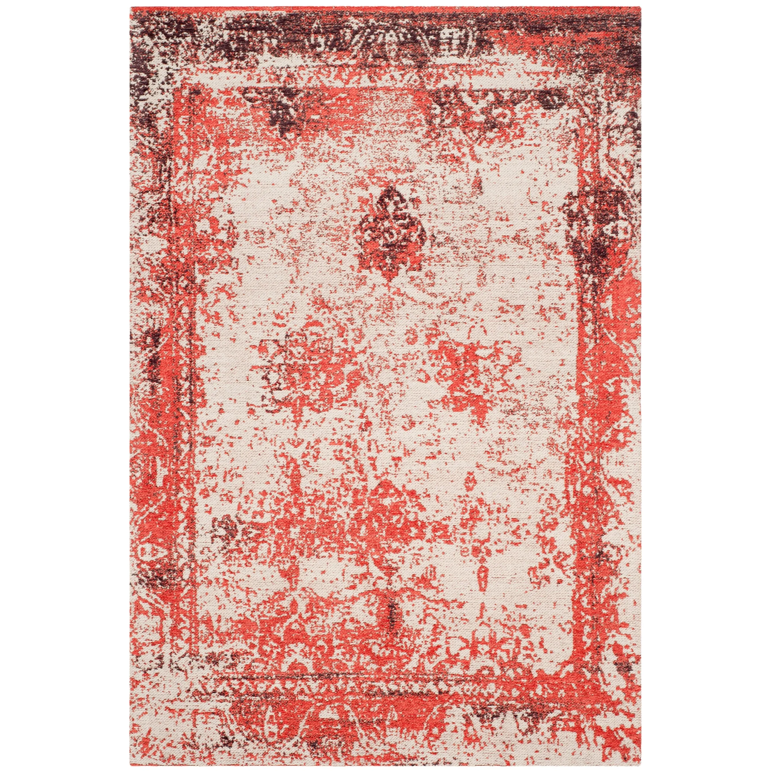 SAFAVIEH Classic Vintage Boho Mientje Distressed Oriental Cotton Rug