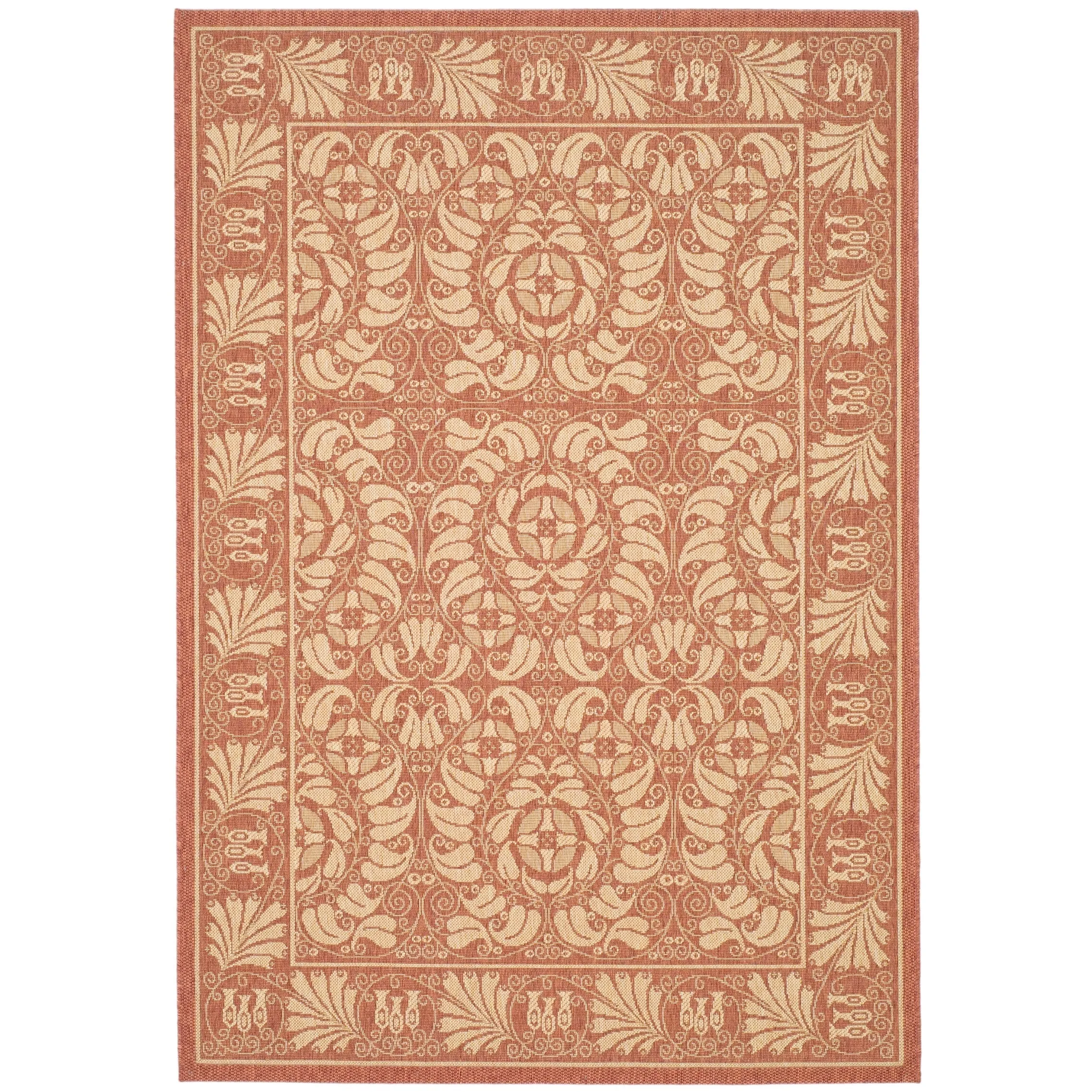 SAFAVIEH Courtyard Agrippina Indoor/ Outdoor Waterproof Patio Backyard Rug