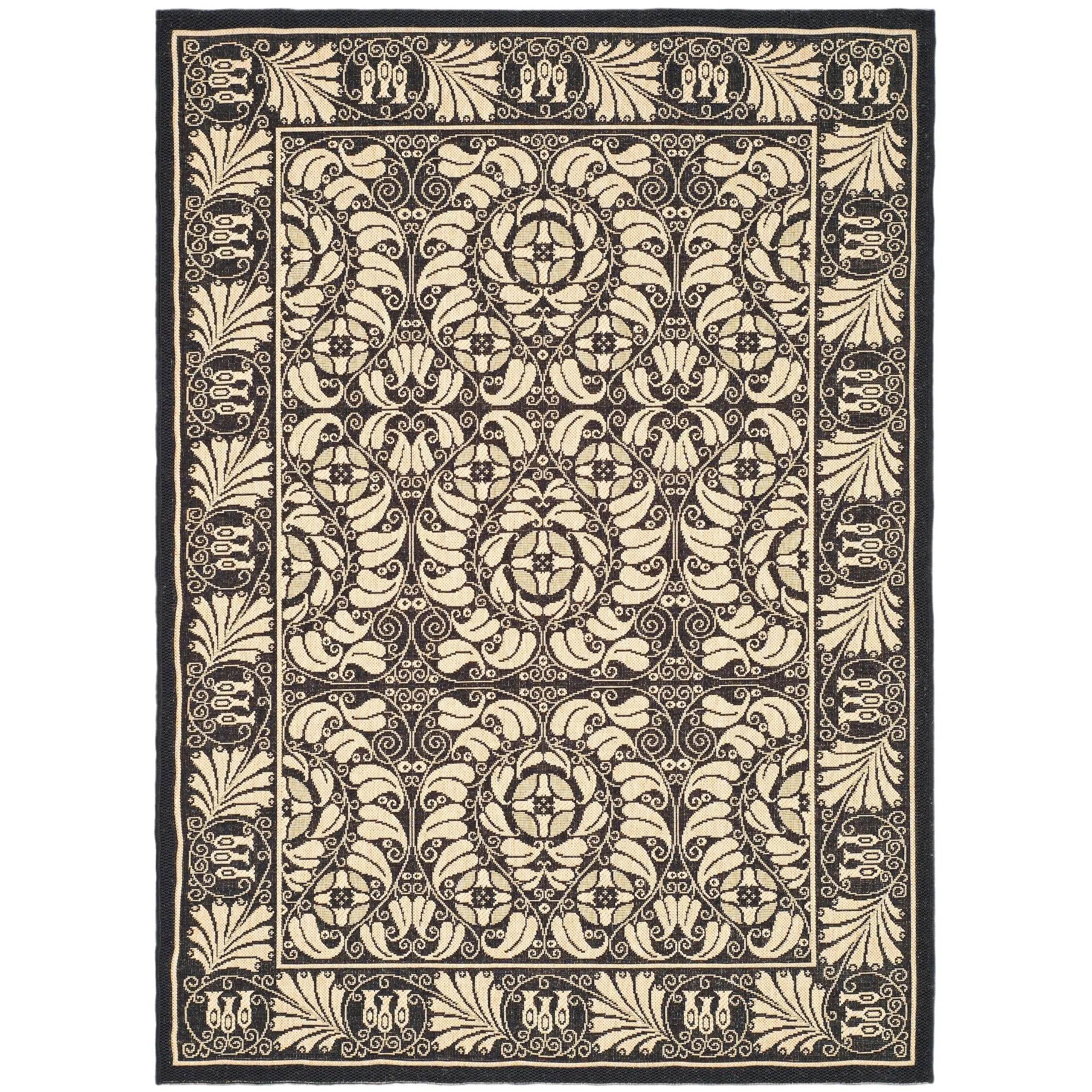 SAFAVIEH Courtyard Agrippina Indoor/ Outdoor Waterproof Patio Backyard Rug