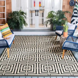 SAFAVIEH Courtyard Errica Indoor/ Outdoor Waterproof Patio Backyard Rug