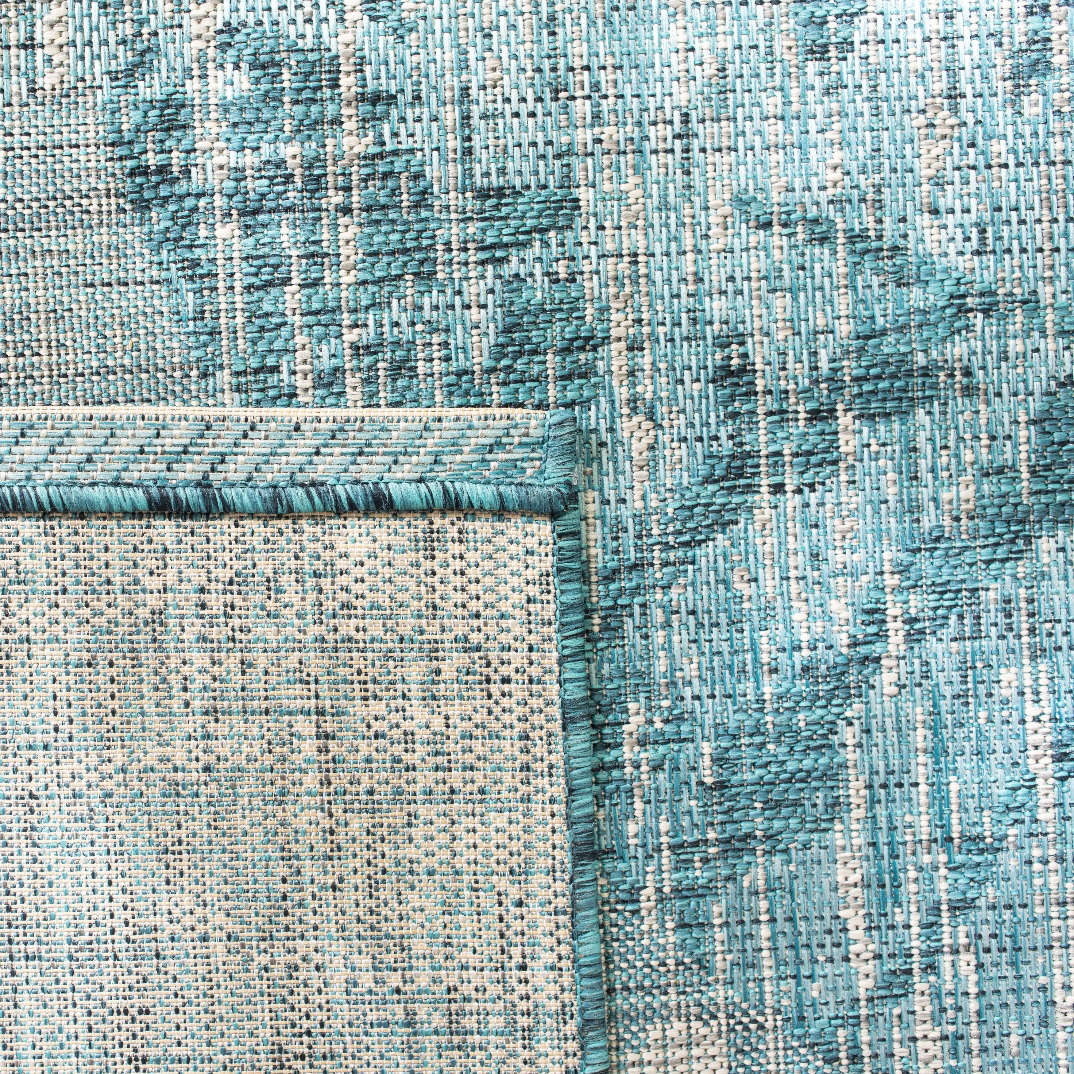 SAFAVIEH Courtyard Frouk Indoor/ Outdoor Waterproof Patio Backyard Rug