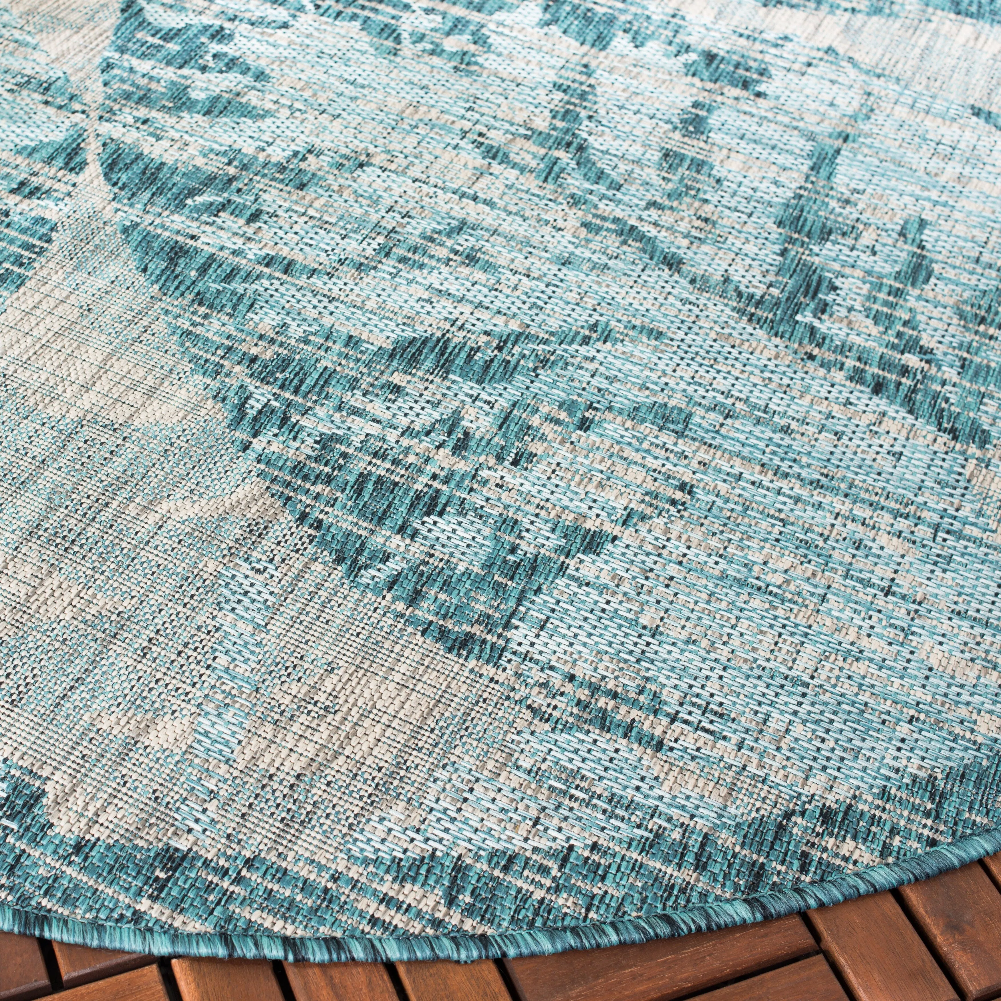 SAFAVIEH Courtyard Frouk Indoor/ Outdoor Waterproof Patio Backyard Rug