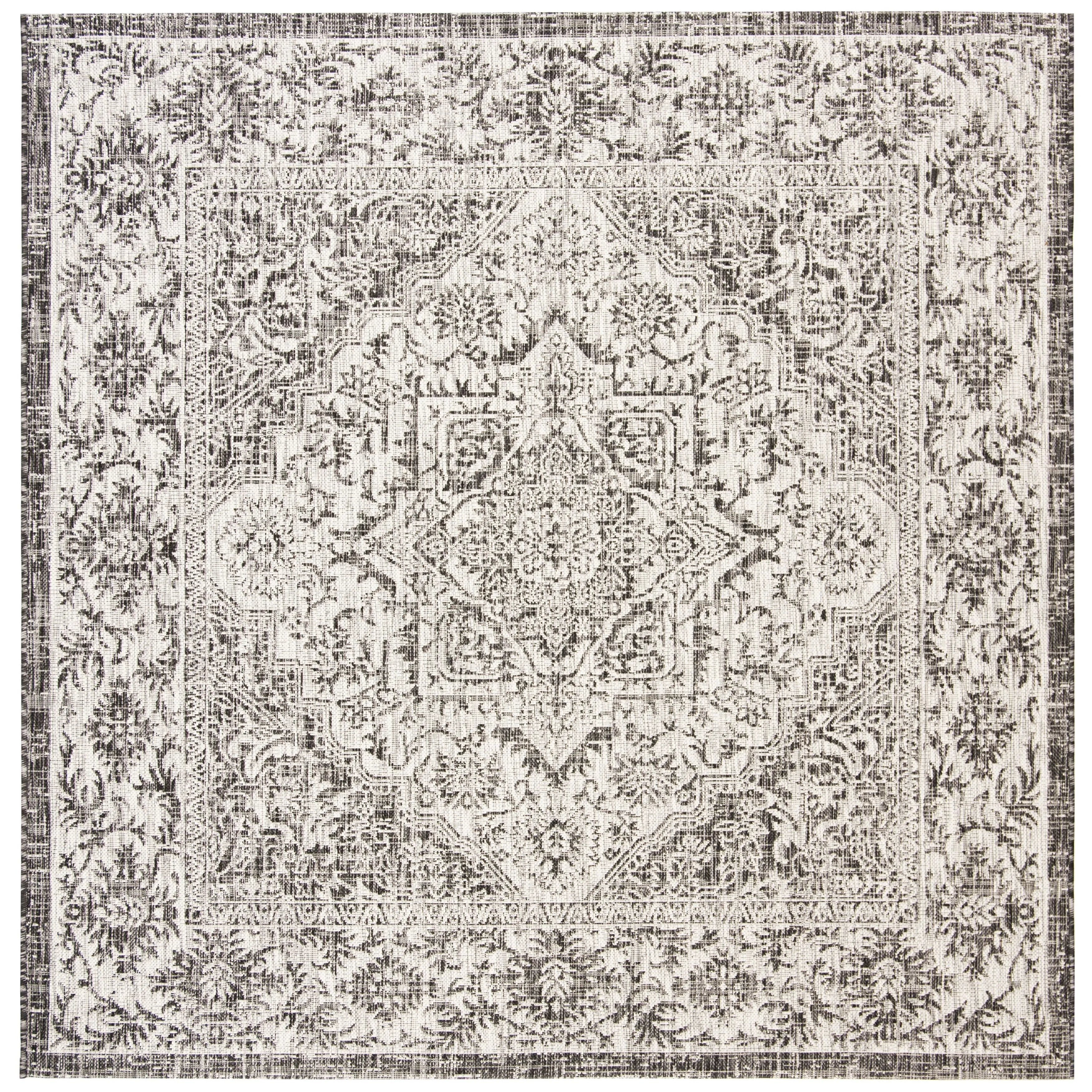 SAFAVIEH Courtyard Guylaine Indoor/ Outdoor Waterproof Patio Backyard Rug