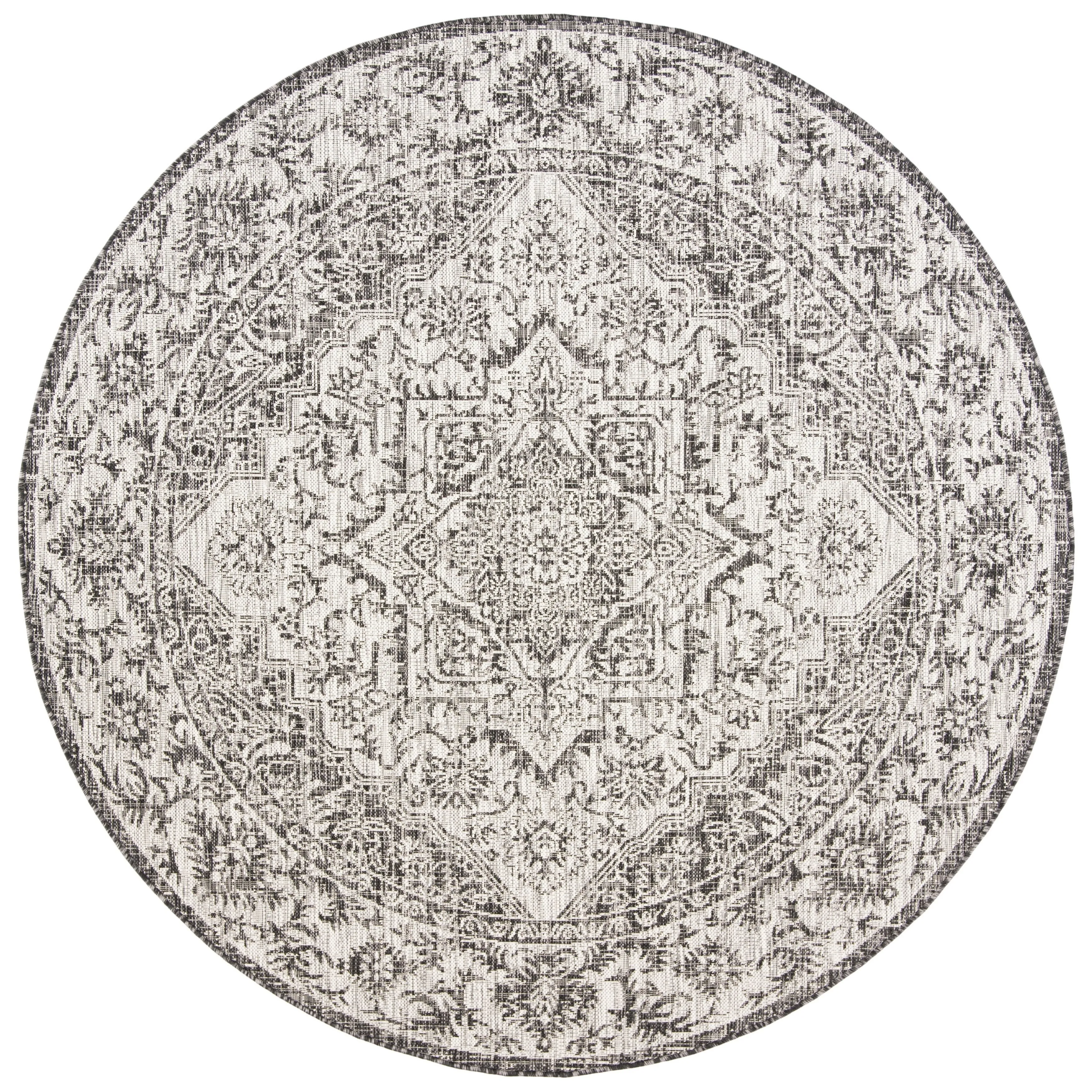 SAFAVIEH Courtyard Guylaine Indoor/ Outdoor Waterproof Patio Backyard Rug