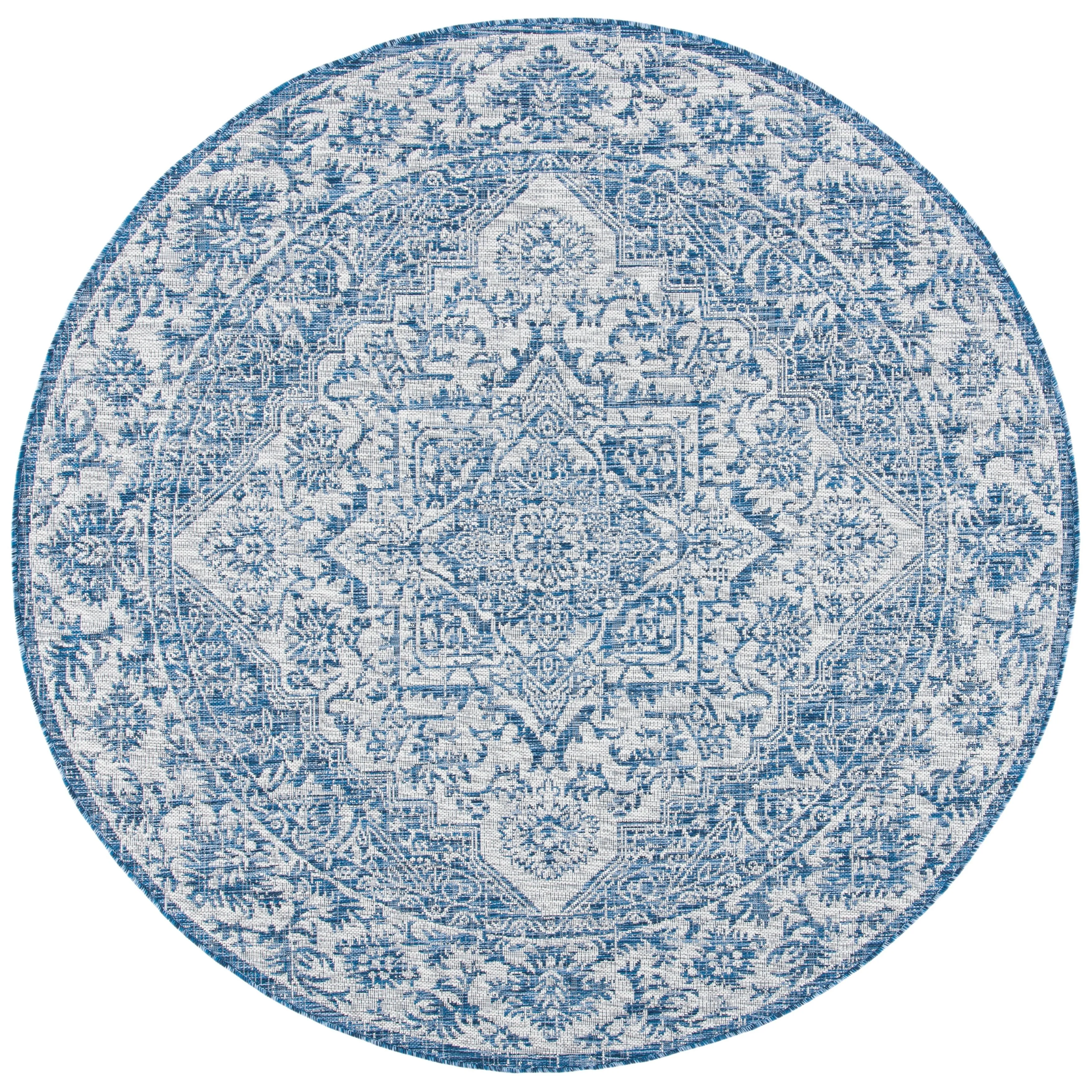 SAFAVIEH Courtyard Guylaine Indoor/ Outdoor Waterproof Patio Backyard Rug
