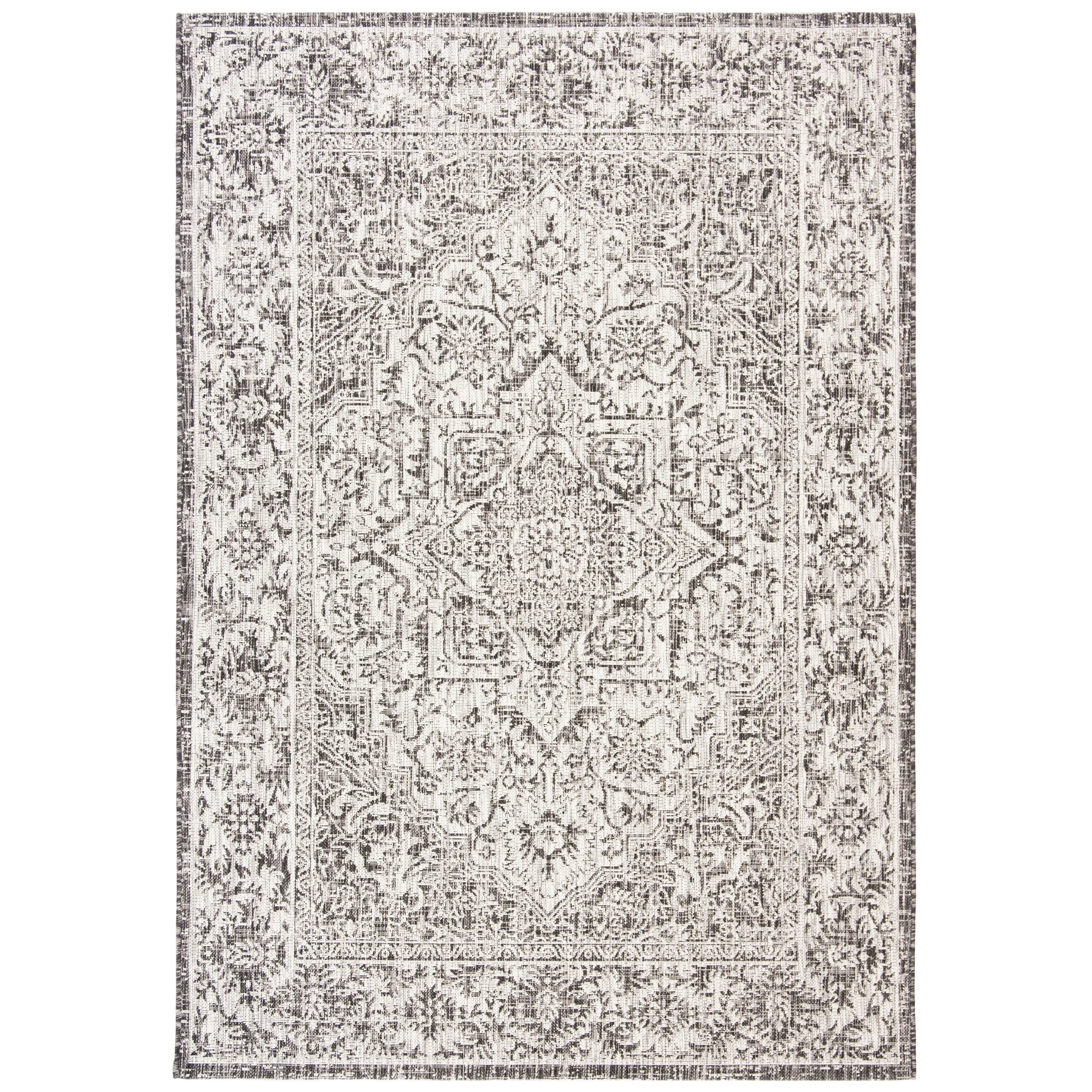 SAFAVIEH Courtyard Guylaine Indoor/ Outdoor Waterproof Patio Backyard Rug