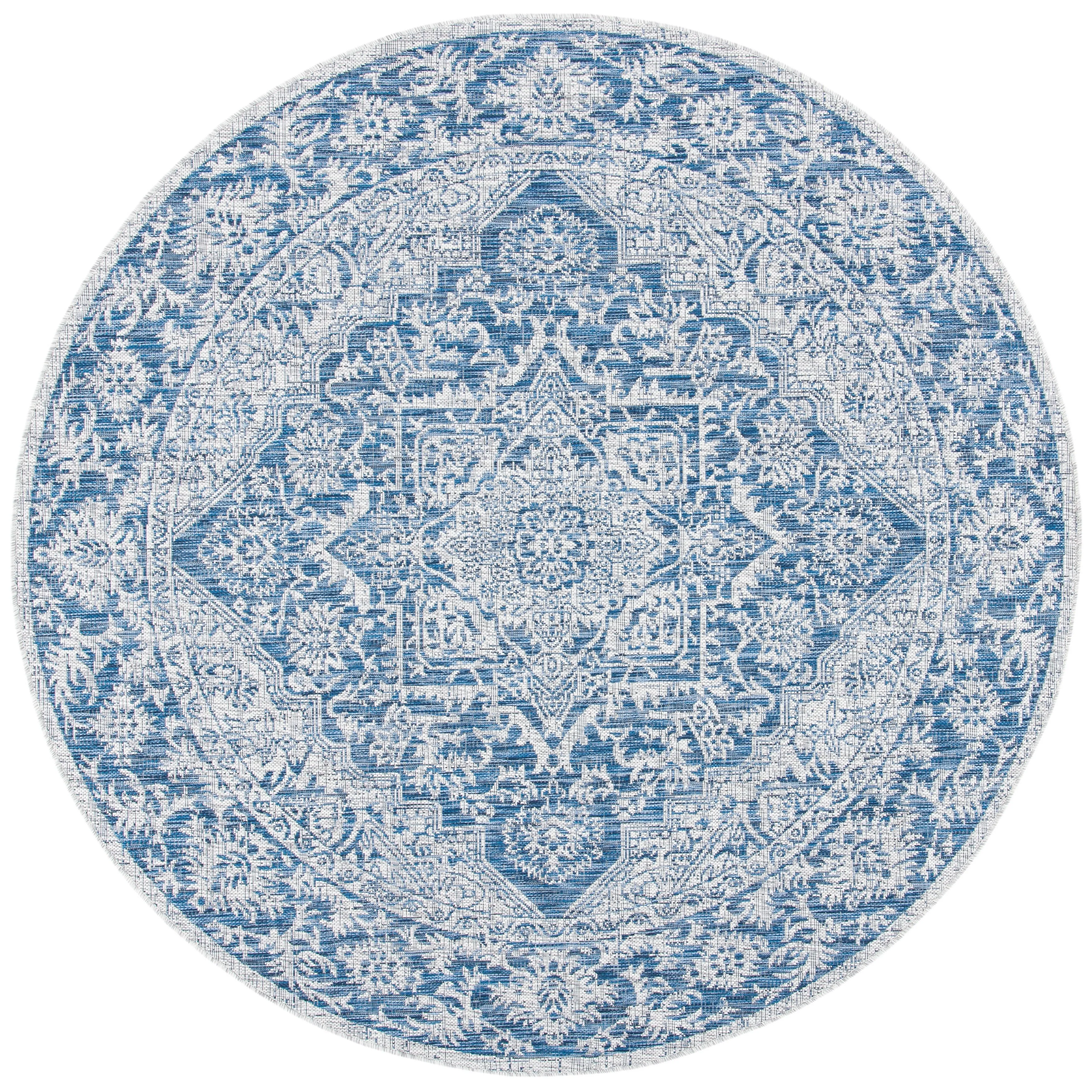 SAFAVIEH Courtyard Guylaine Indoor/ Outdoor Waterproof Patio Backyard Rug