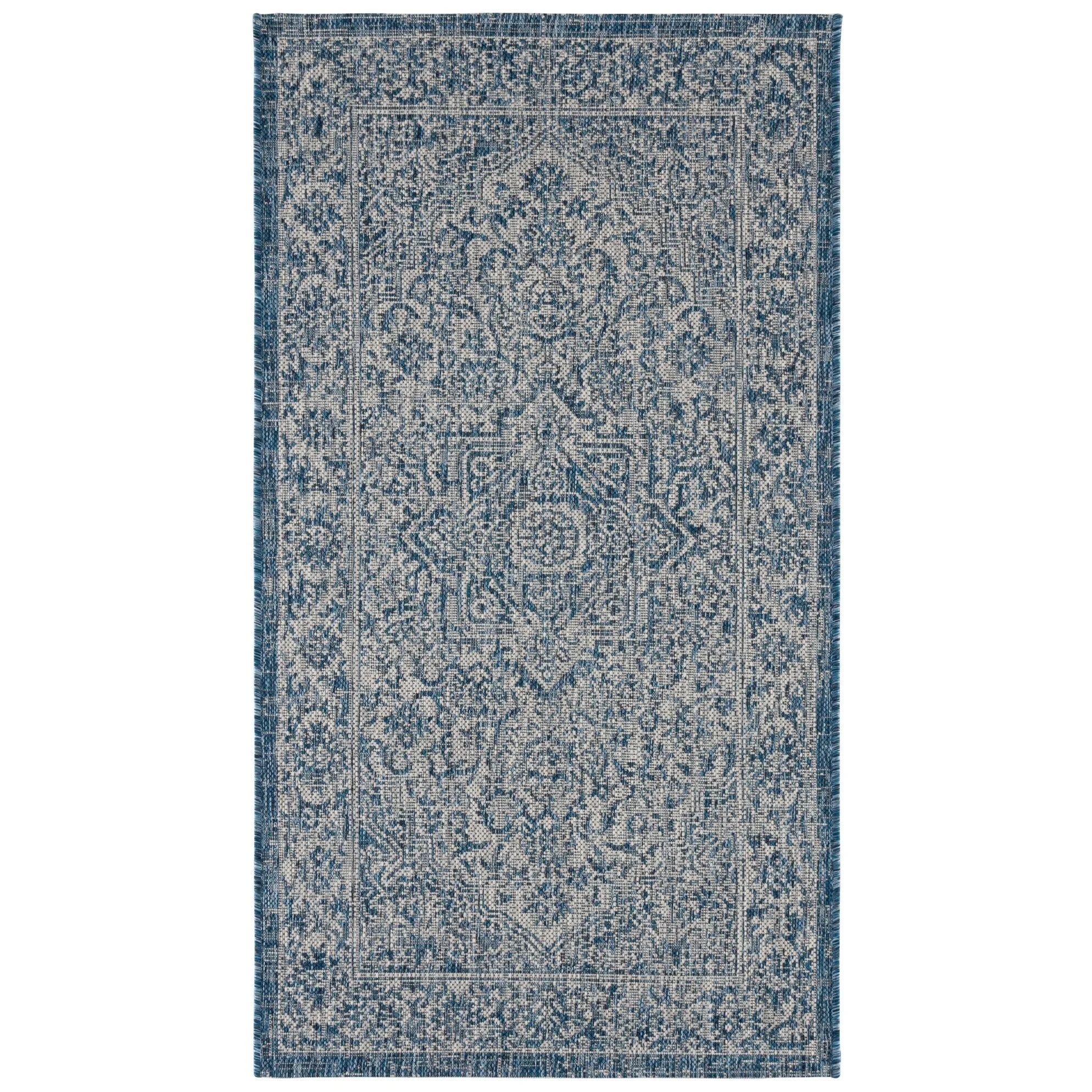 SAFAVIEH Courtyard Guylaine Indoor/ Outdoor Waterproof Patio Backyard Rug
