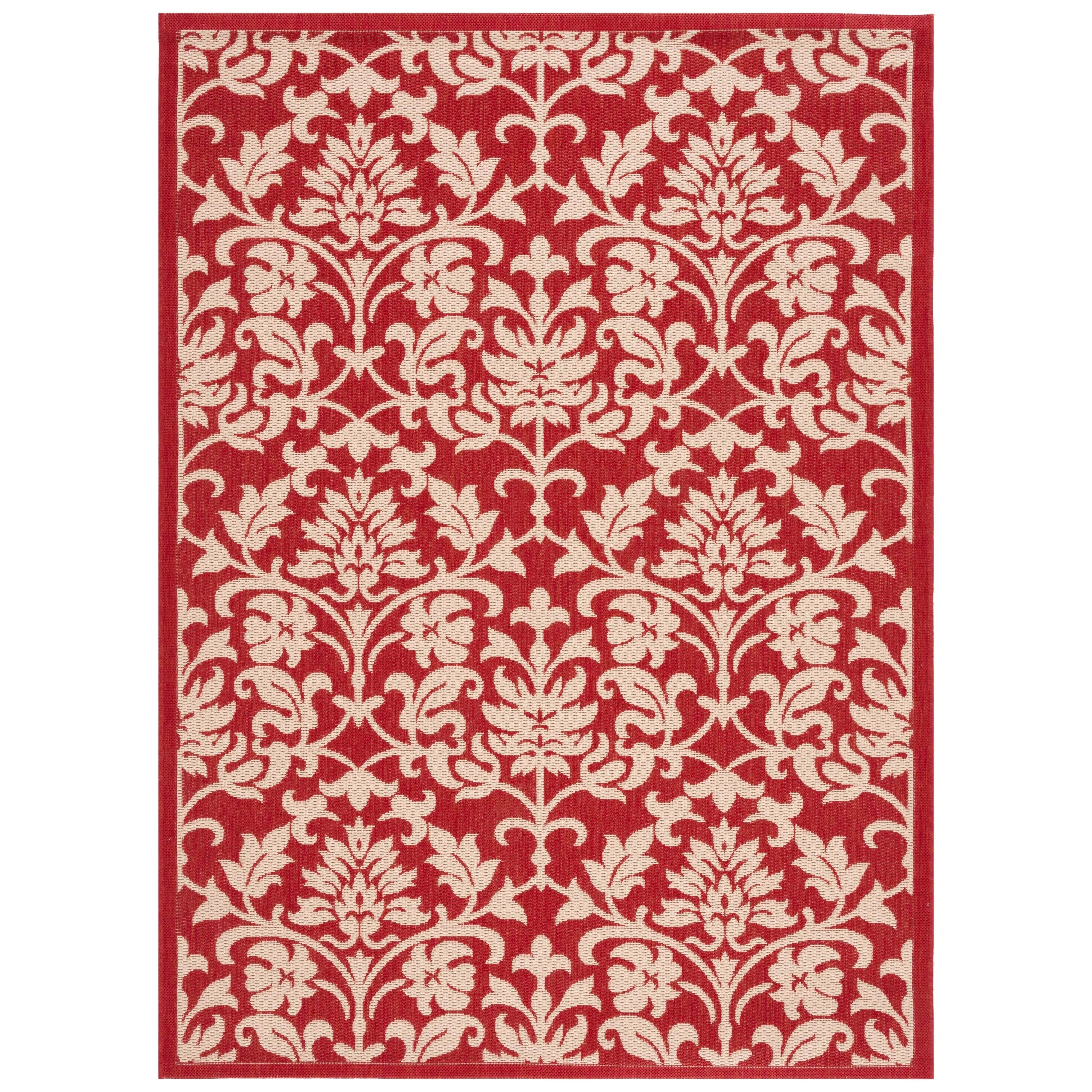 SAFAVIEH Courtyard Heleena Indoor/ Outdoor Waterproof Patio Backyard Rug