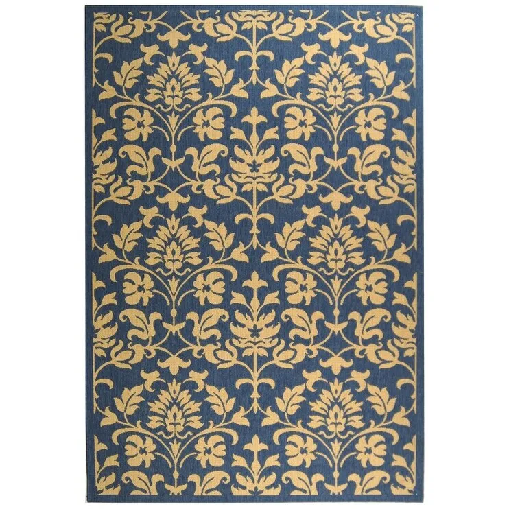 SAFAVIEH Courtyard Heleena Indoor/ Outdoor Waterproof Patio Backyard Rug